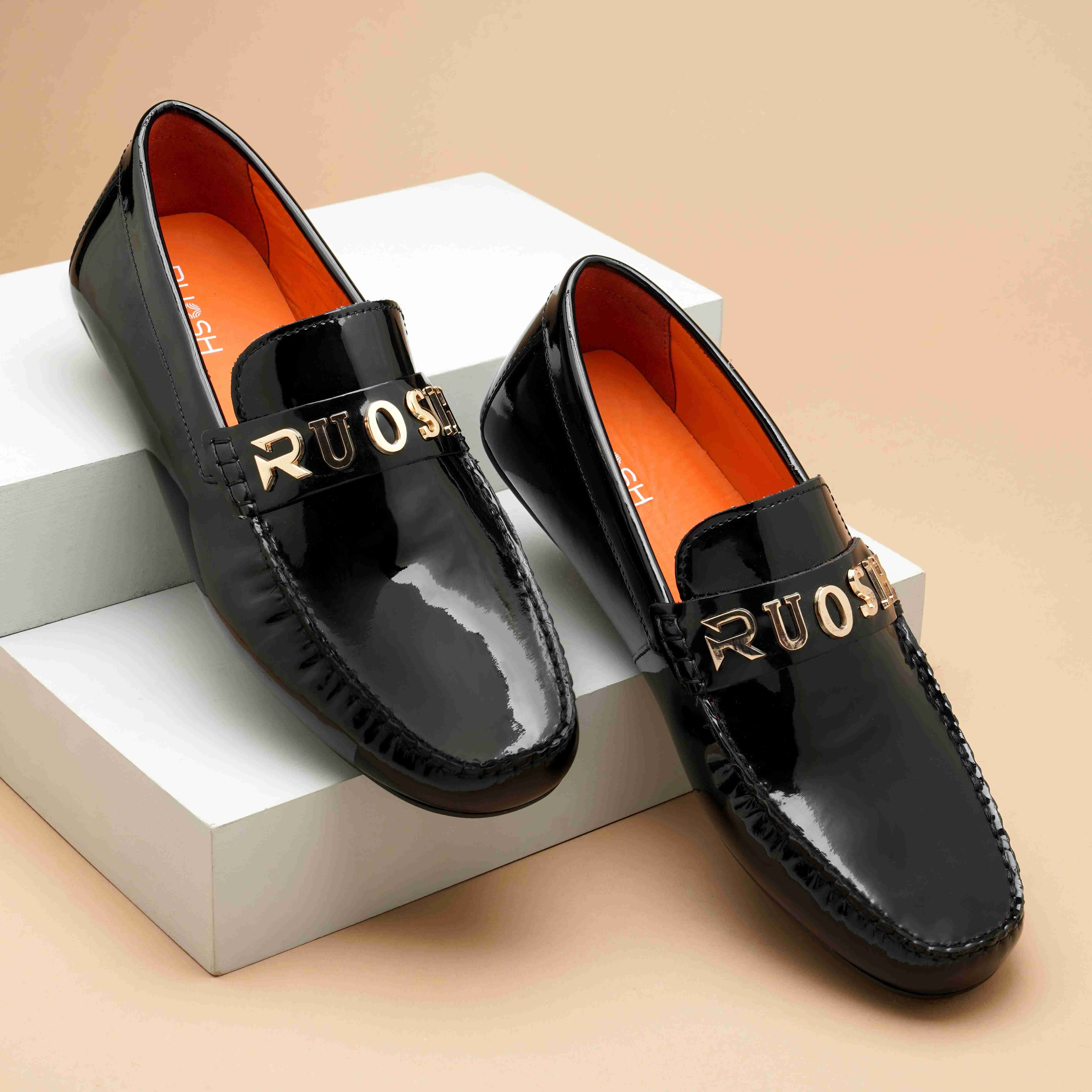 The Karsen Ruosh Men Black Casual Loafer