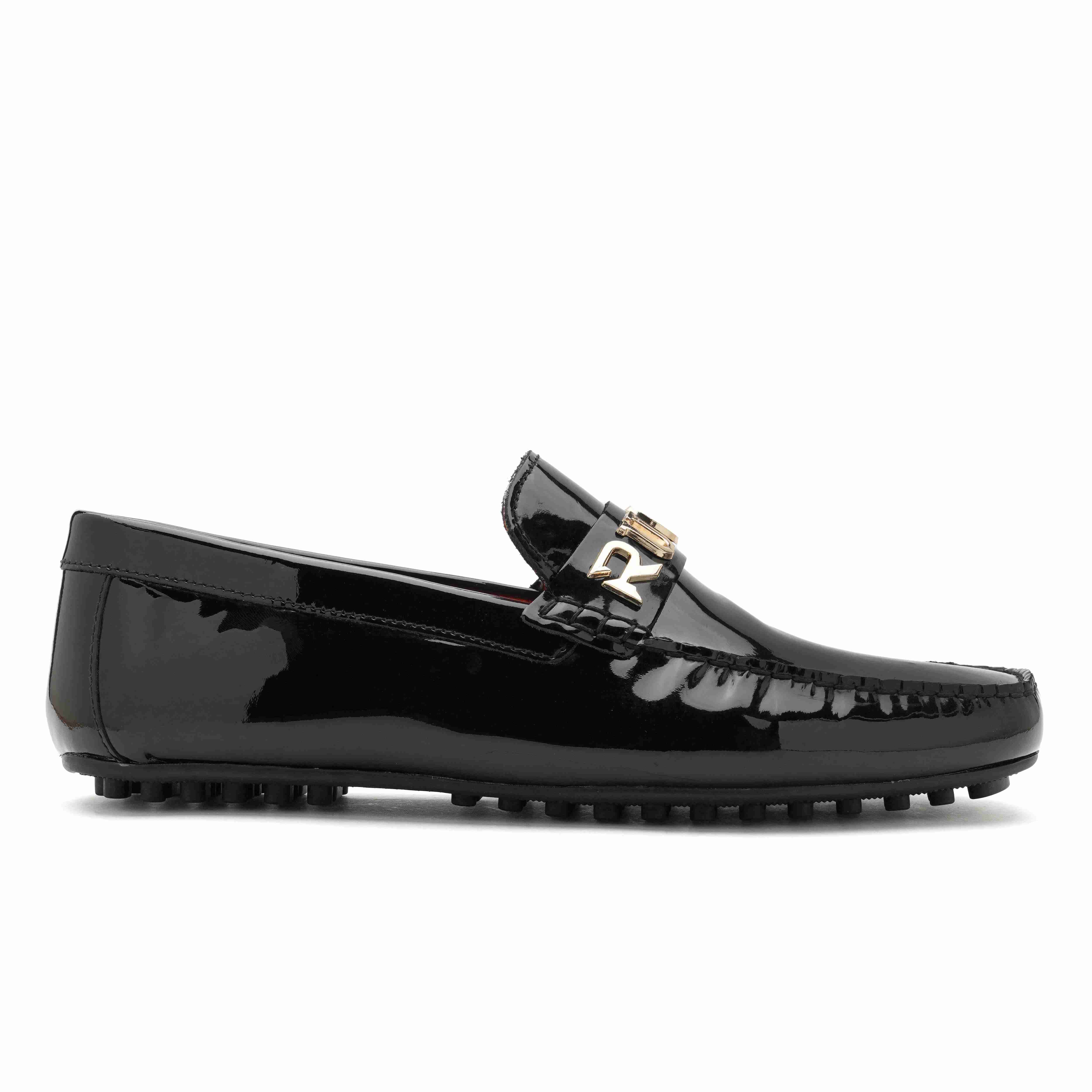 The Karsen Ruosh Men Black Casual Loafer