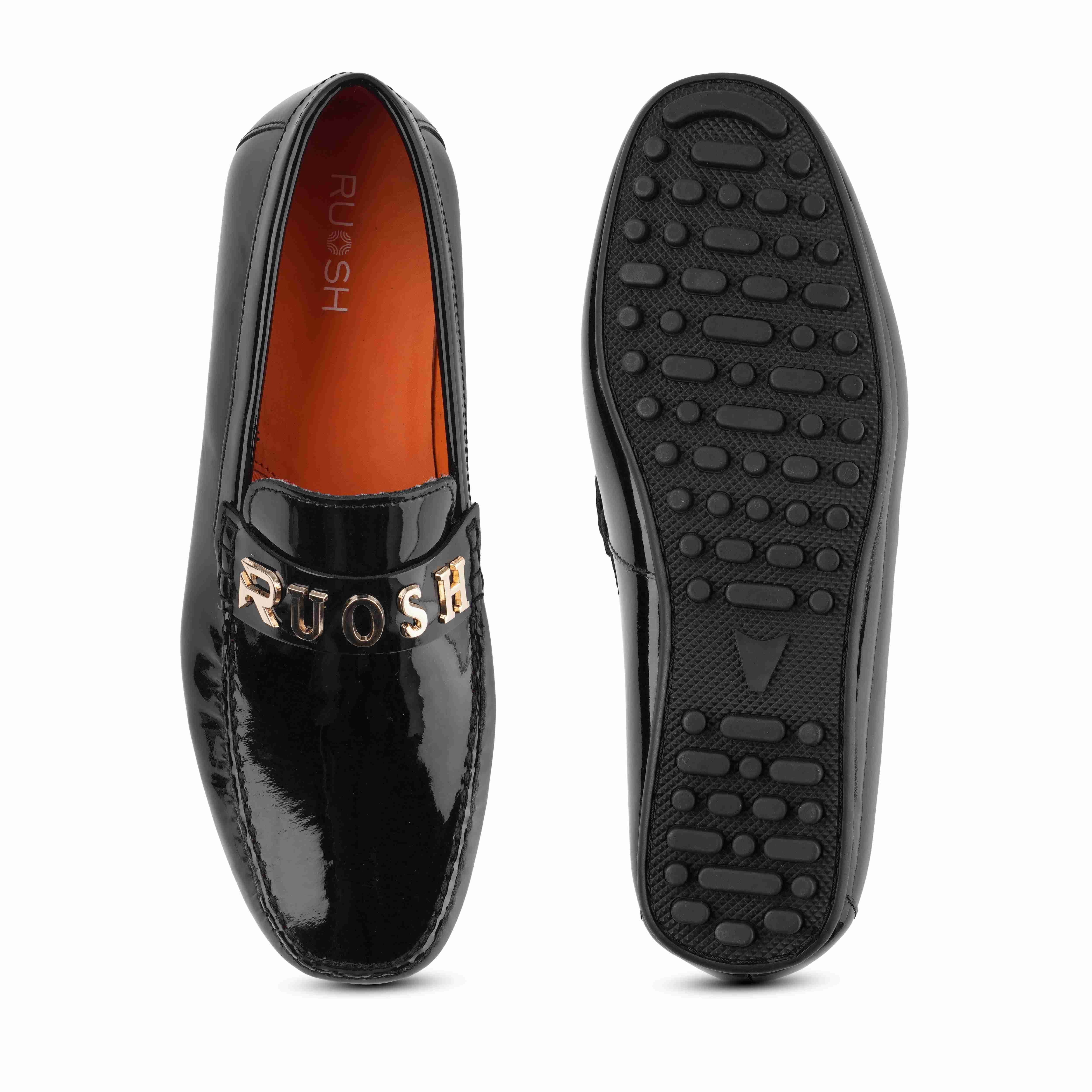 The Karsen Ruosh Men Black Casual Loafer