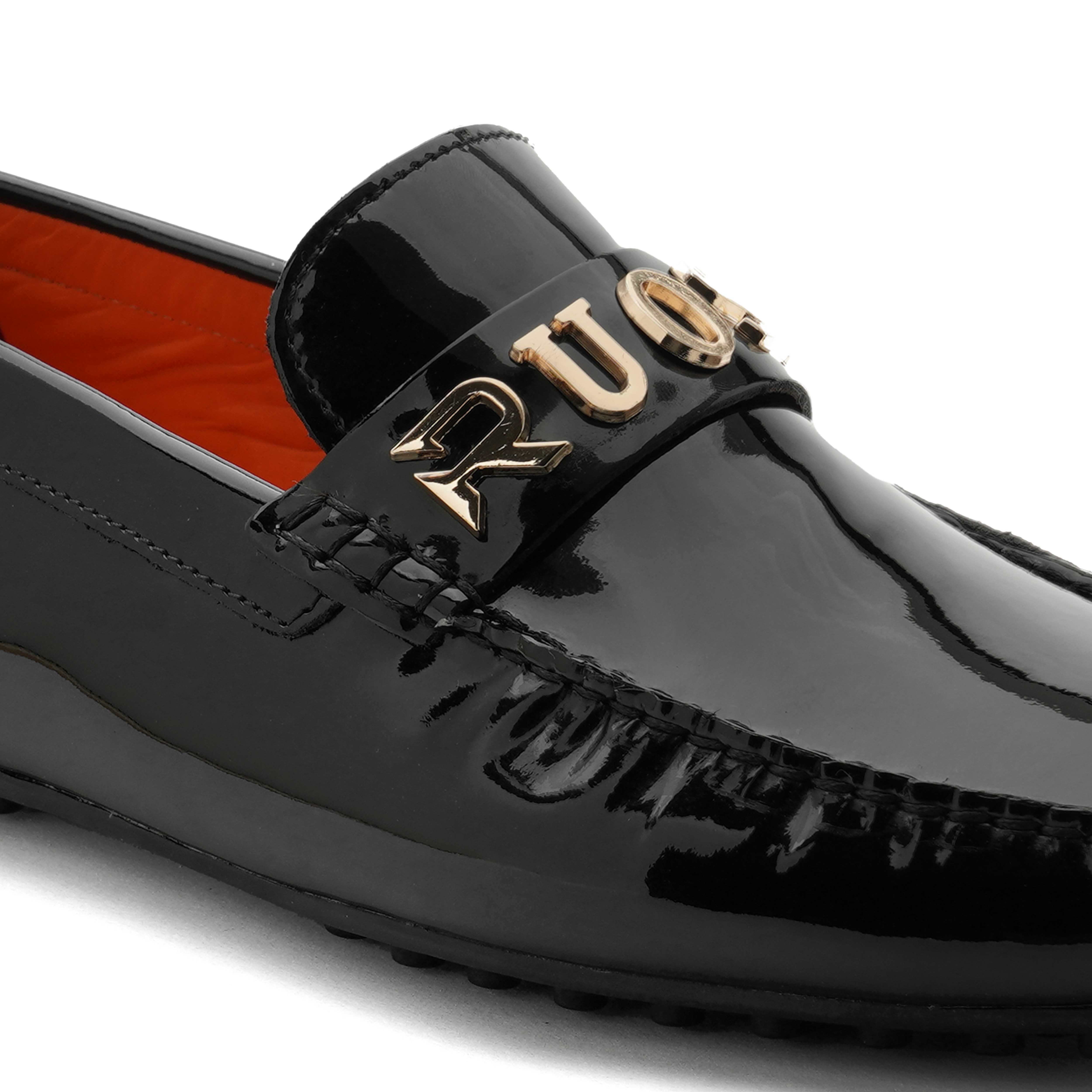 The Karsen Ruosh Men Black Casual Loafer