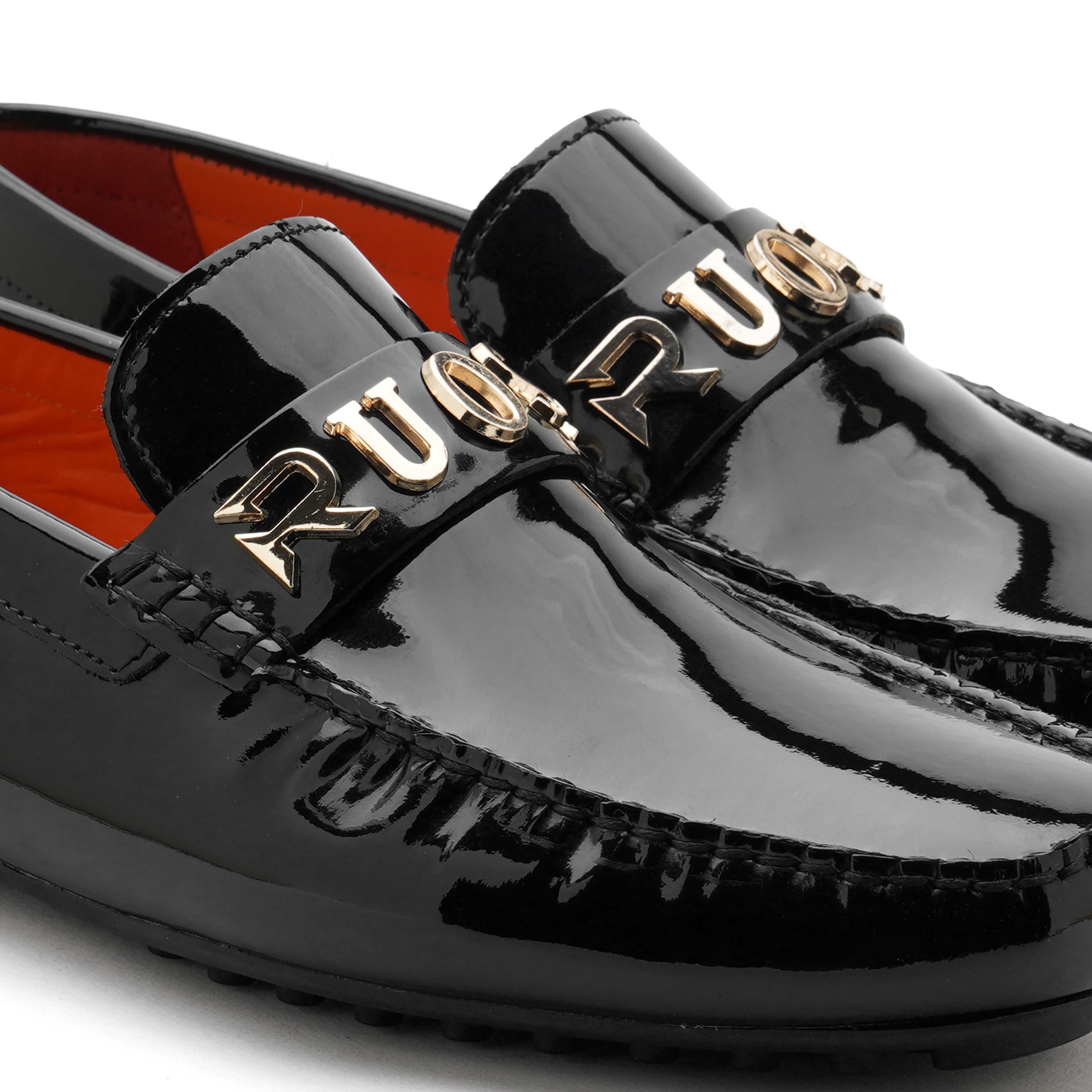 The Karsen Ruosh Men Black Casual Loafer