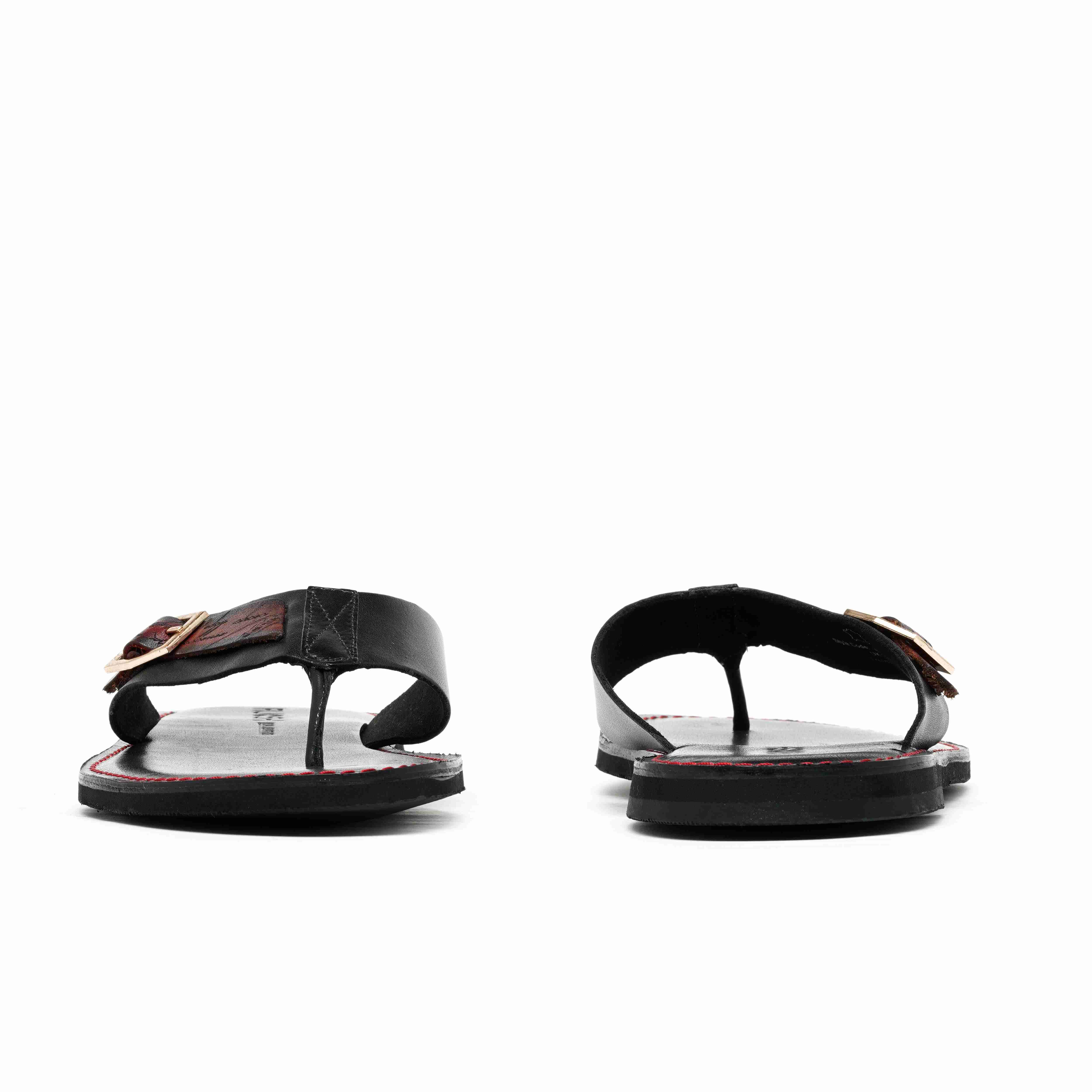 The Pisa Ruosh Men Black Slipper