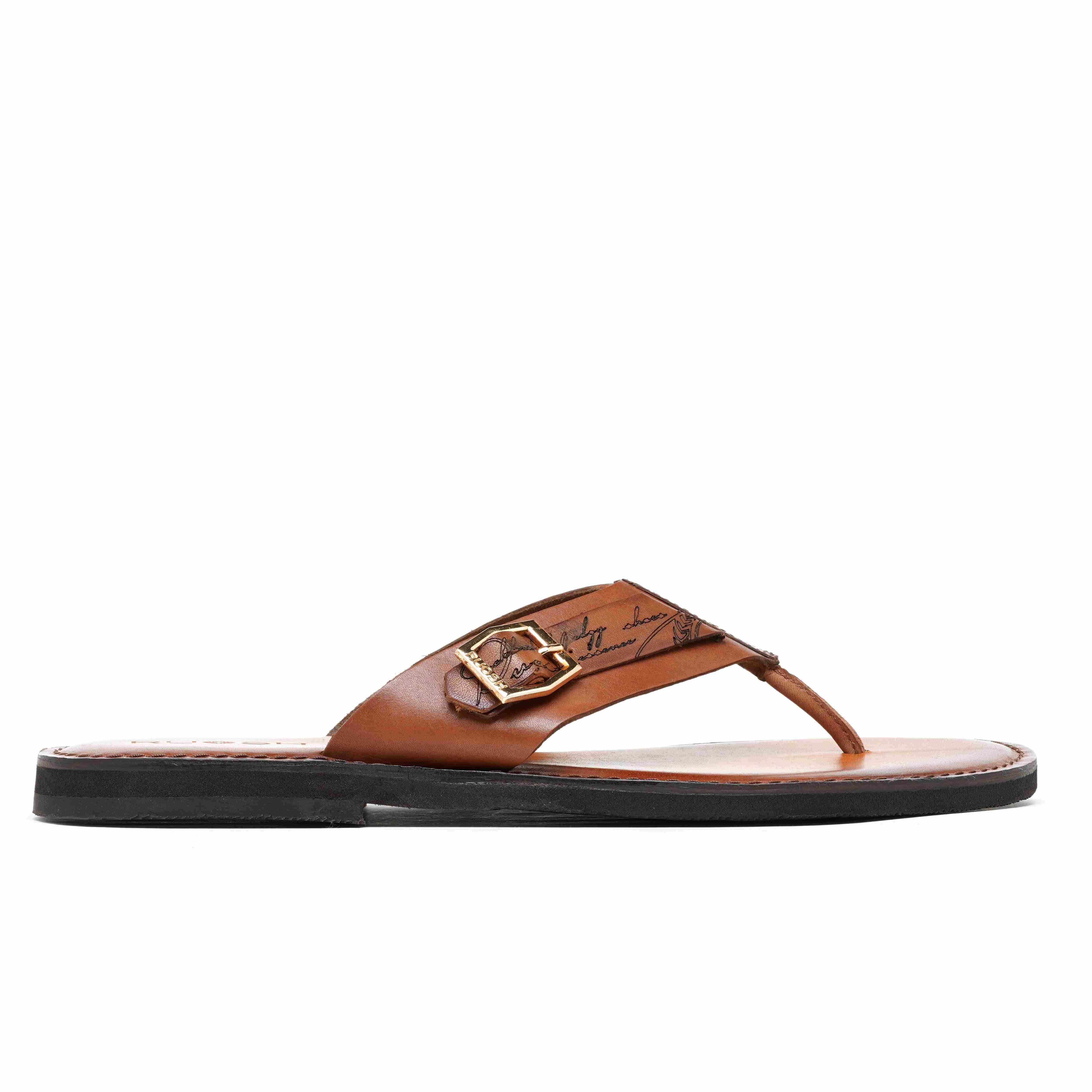 The Ford Ruosh Men Tan Slipper