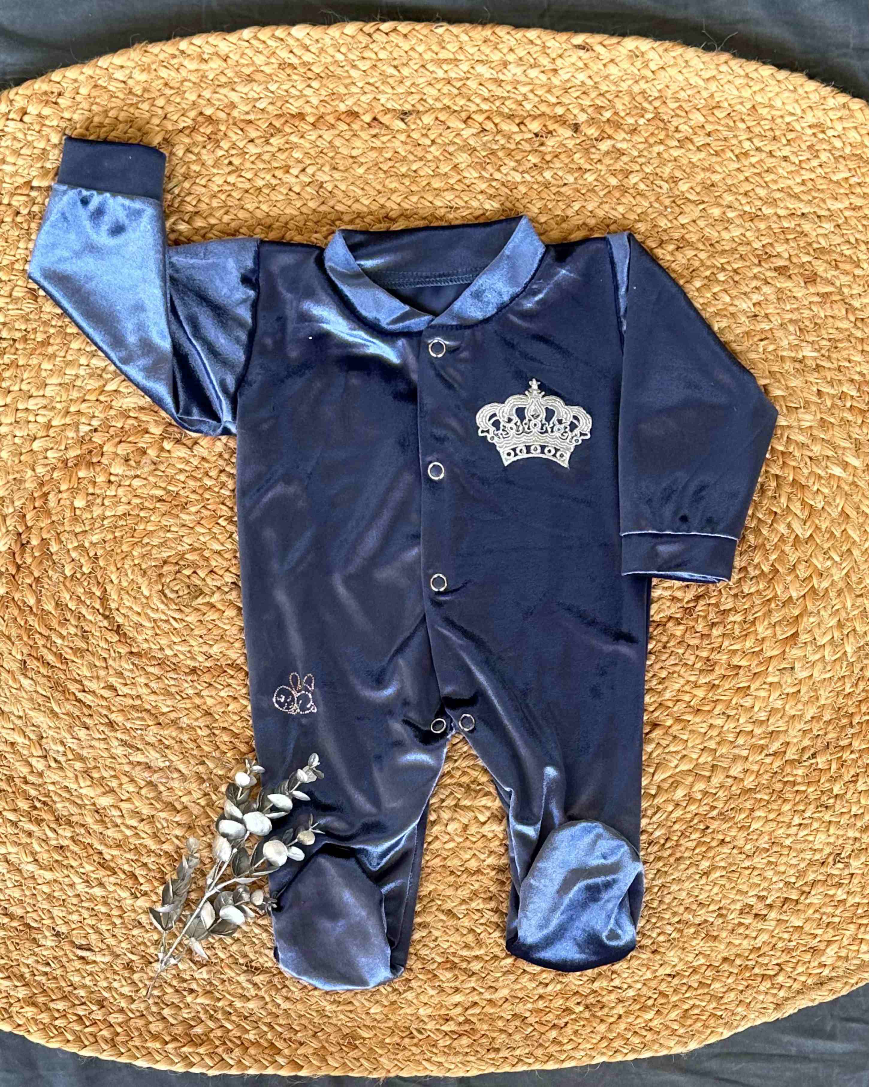 MIDNIGHT SAPPHIRE ROMPER SET