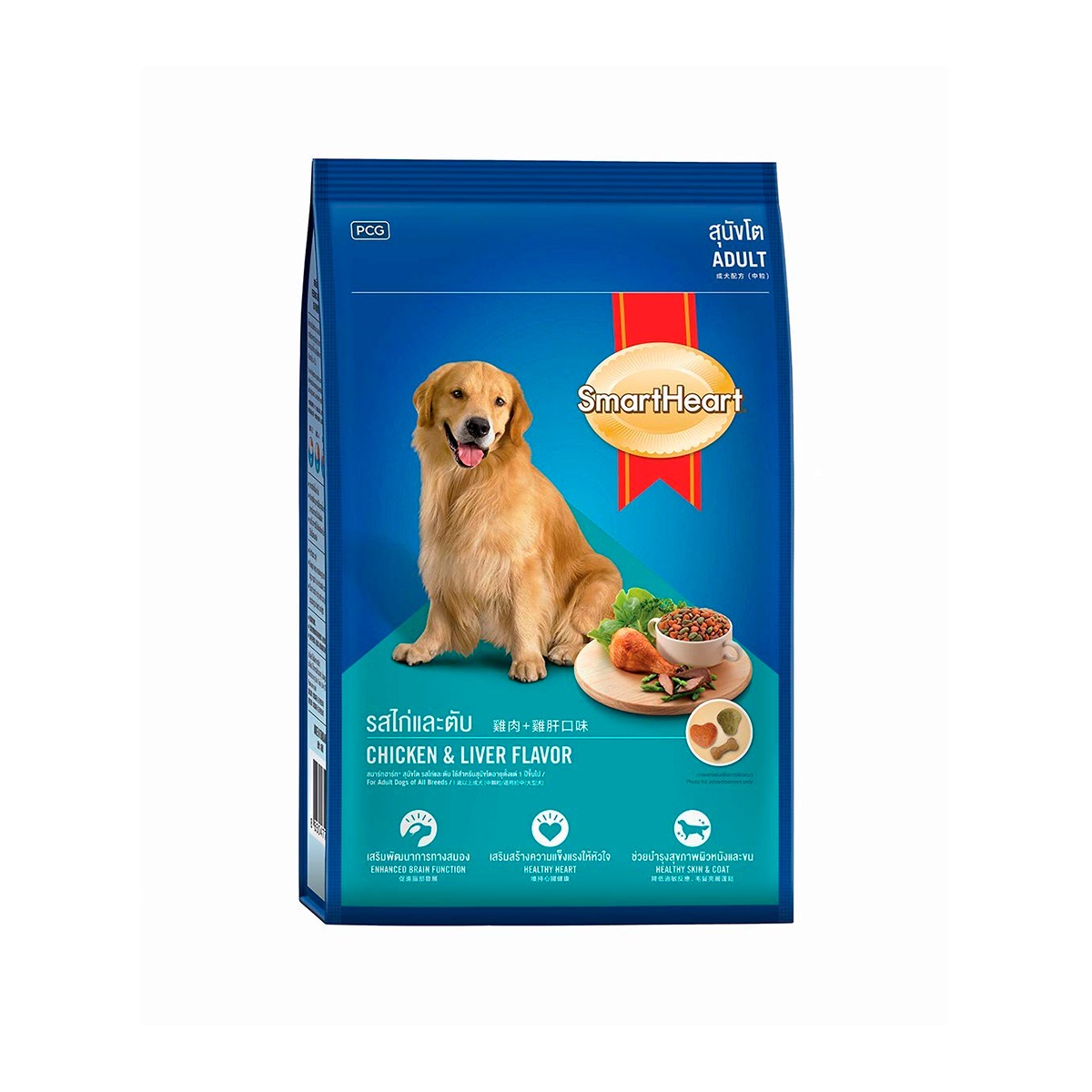 Smart Heart Adult Chicken & Liver Dry Dog Food