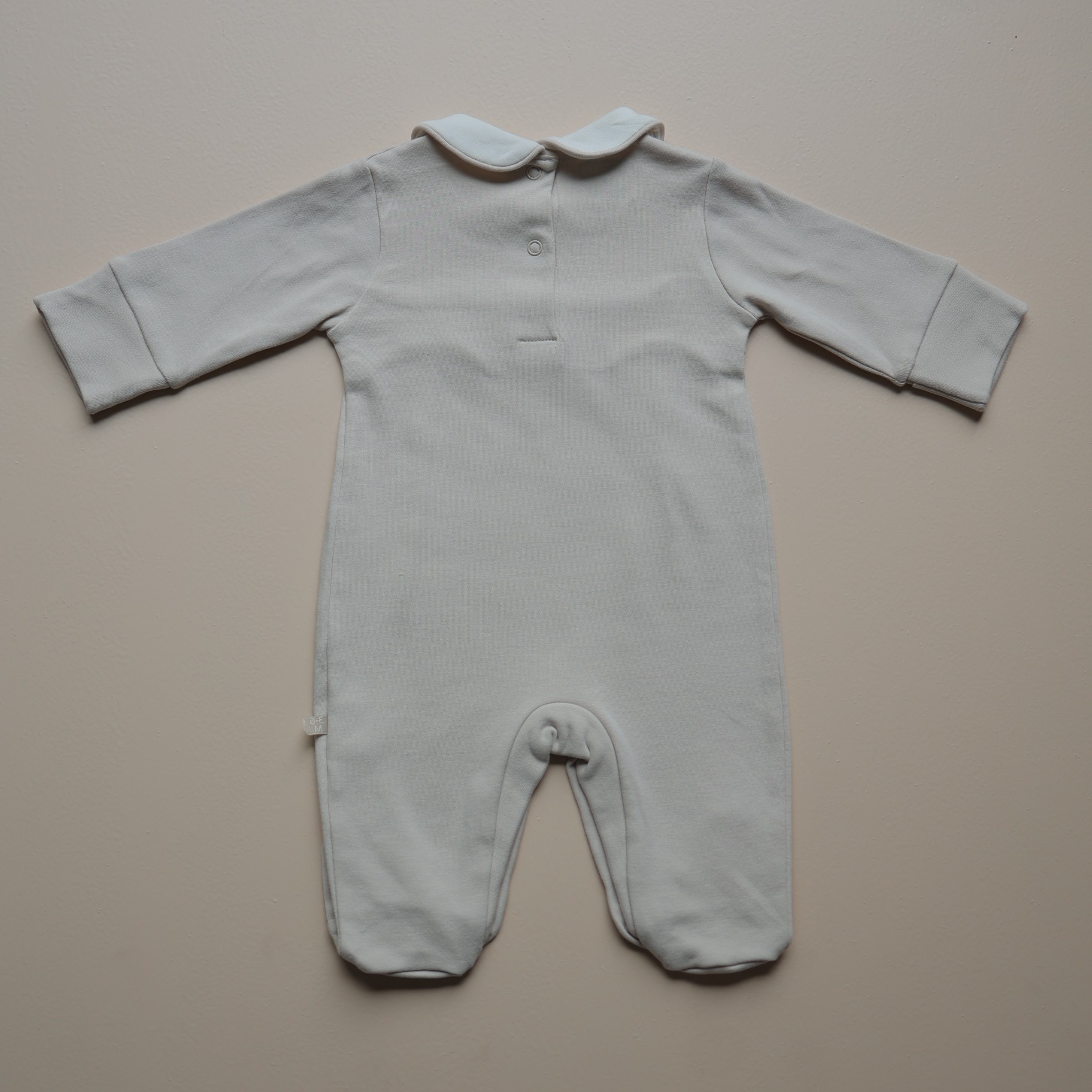 Classic Pinstripe Baby Romper