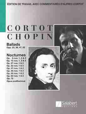 Hal Leonard Chopin Complete Preludes Piano Book - Alfred Cortot Edition 3
