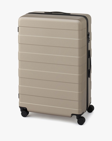 Free adjustable handle Hard carry-on suitcase (36L) Beige