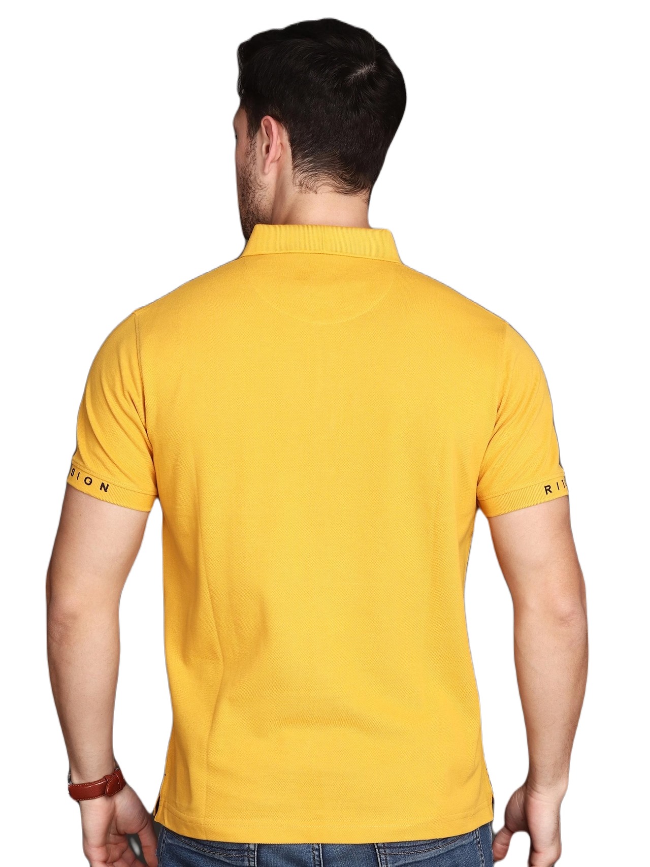 Albion Mens Mustard T-Shirt
