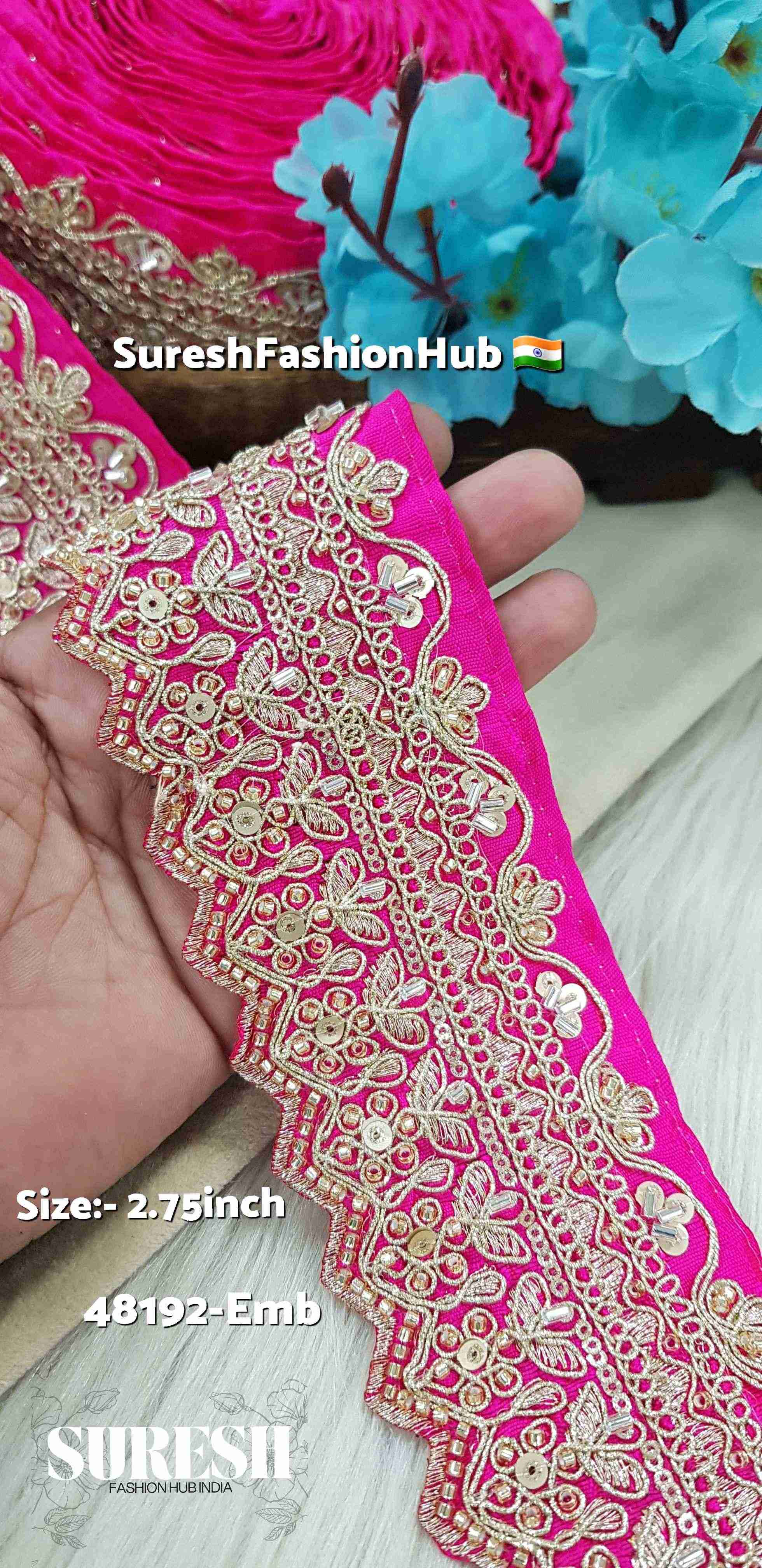 Rani Regal Bloom Embroidery Lace