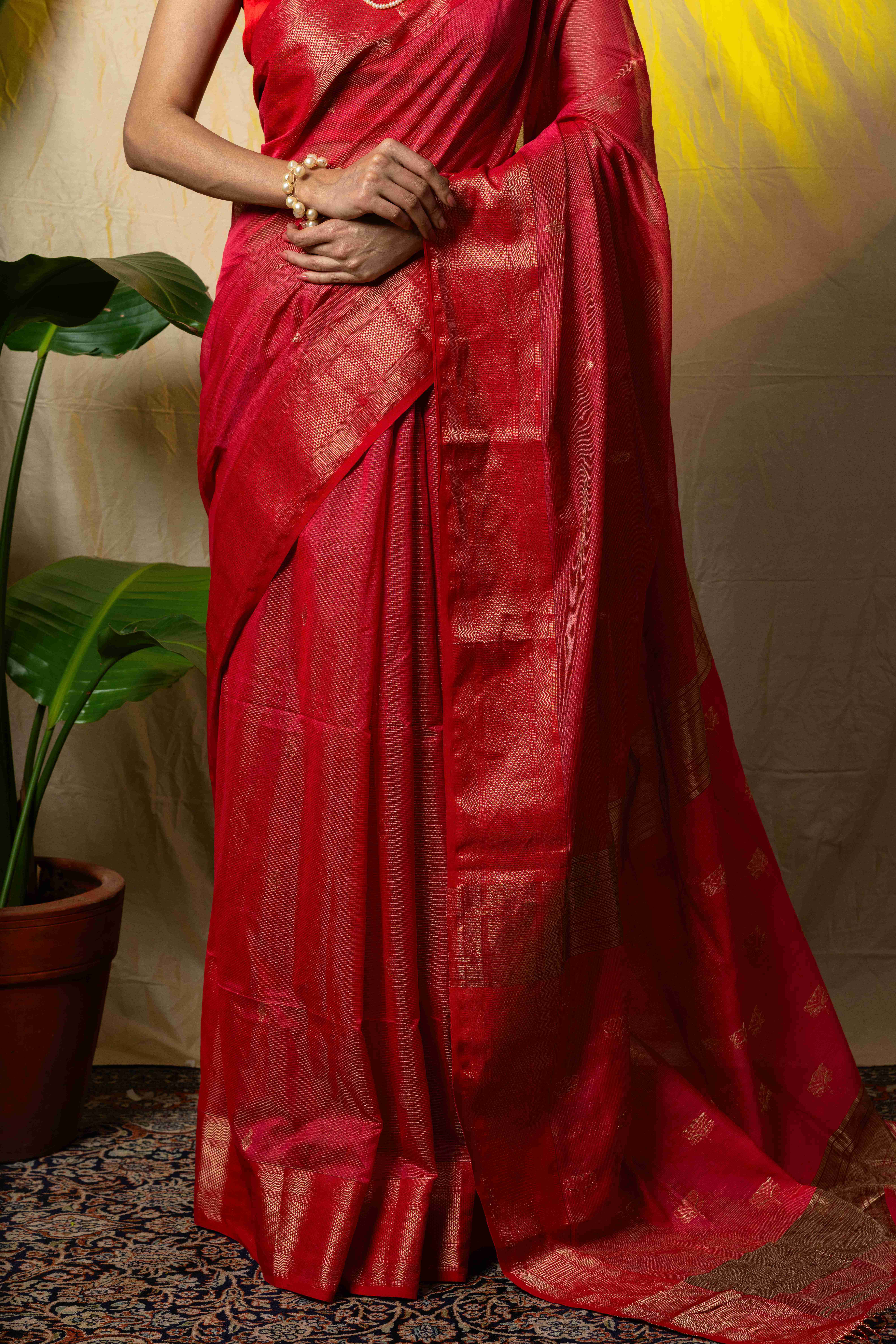 Maheshwari Silk  Saree