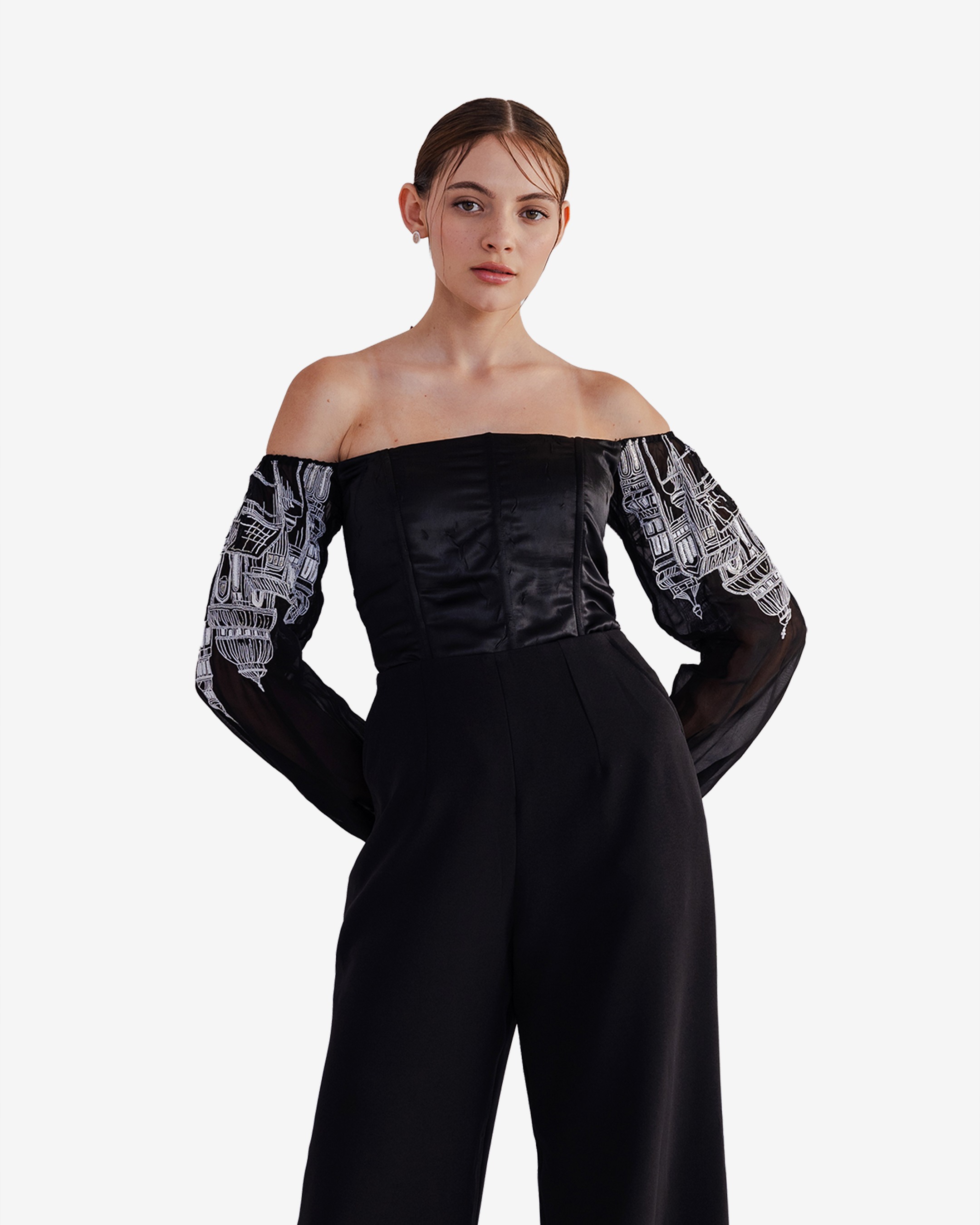 Athen-Ique Off Shoulder Corset
