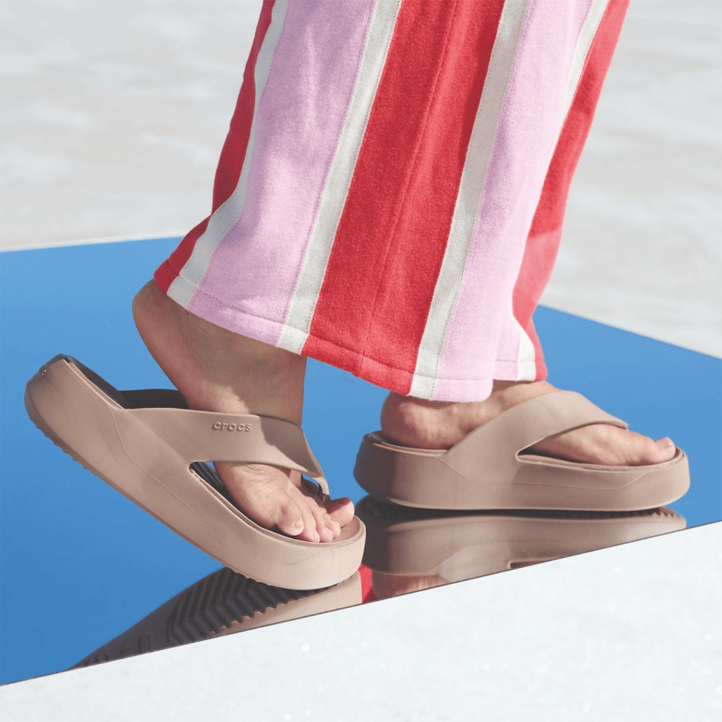 Getaway Platform Women Brown Flip Flops