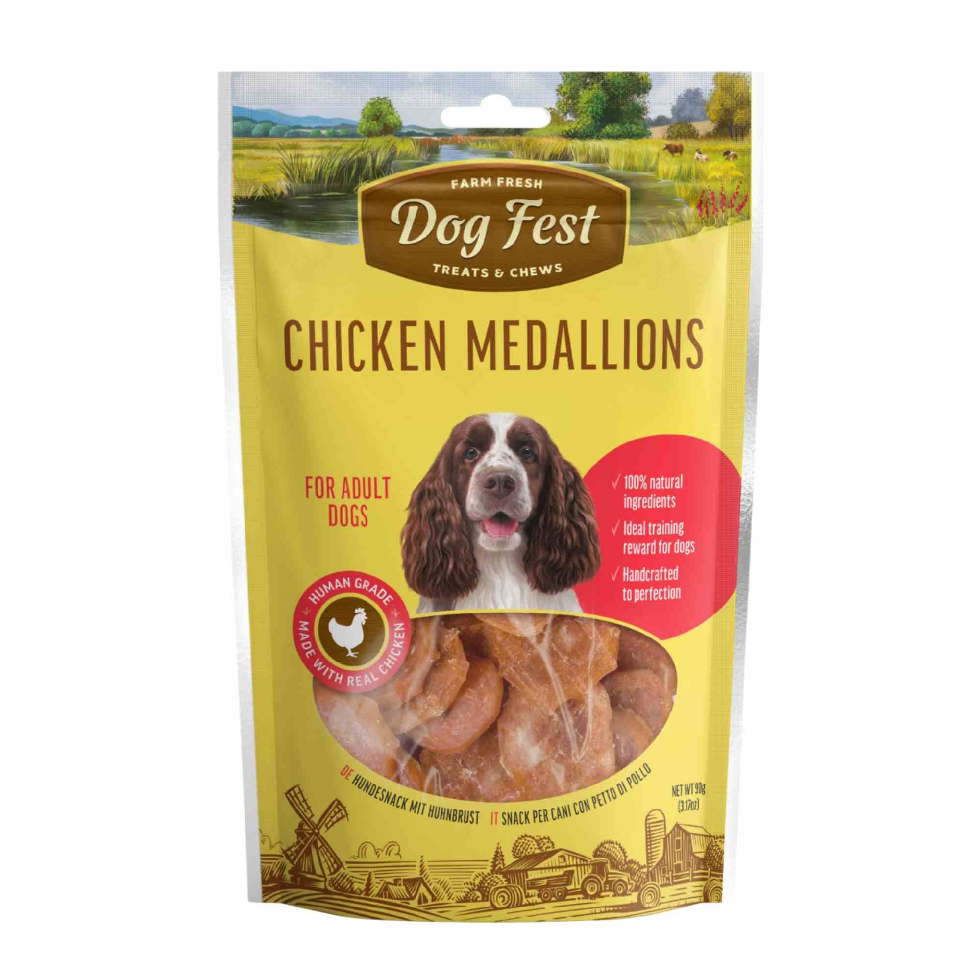Dogfest Chicken Tenders Dog Treats 90g