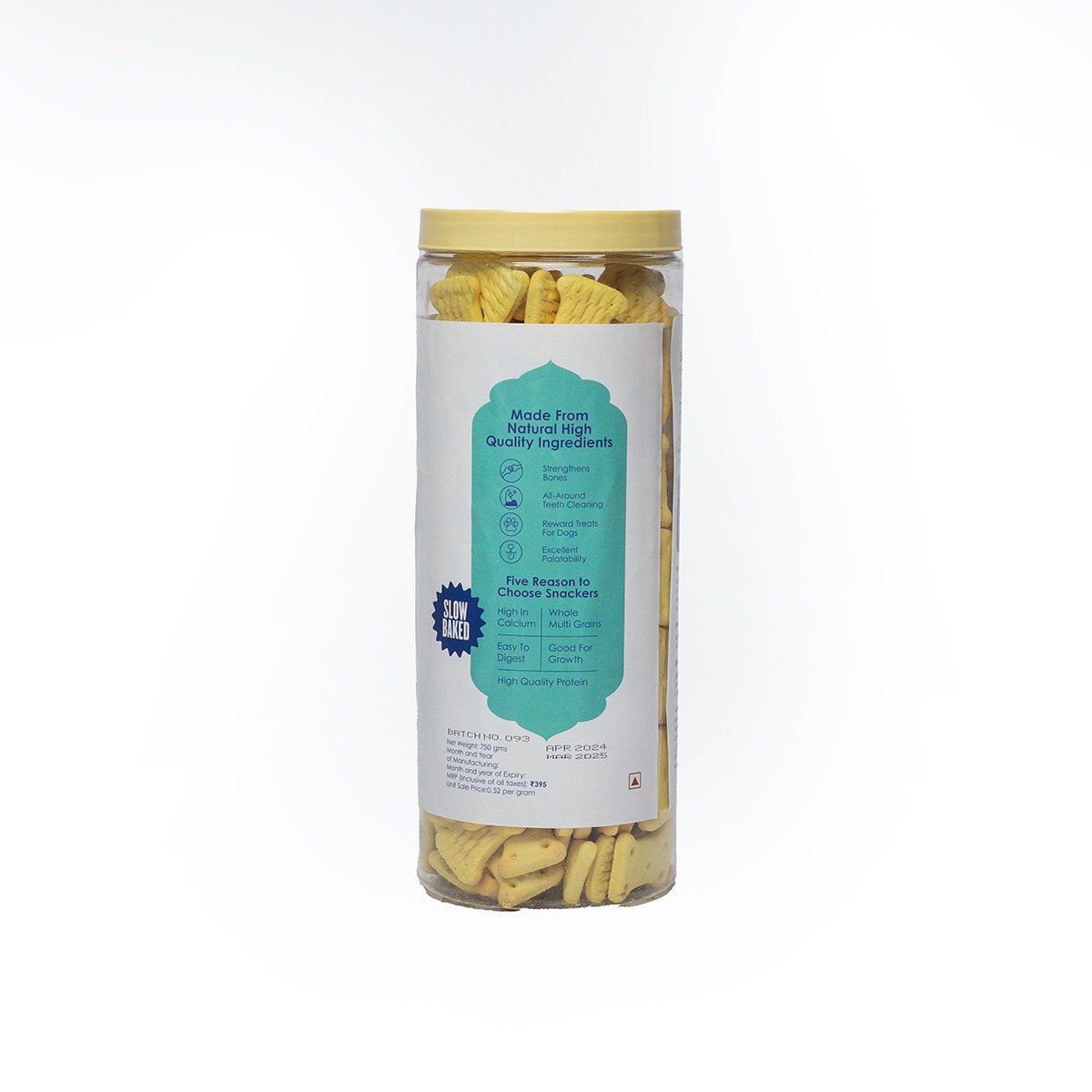 Snackers Biscuits Farm Fresh Egg Flavour Dog Treat - 750g
