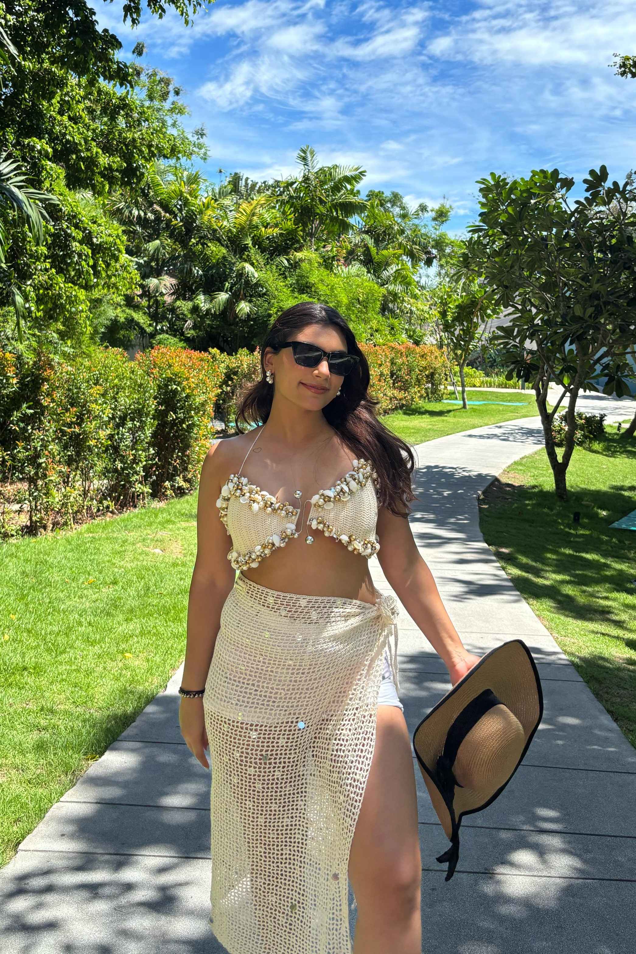 Starry Coast Sequin Skirt