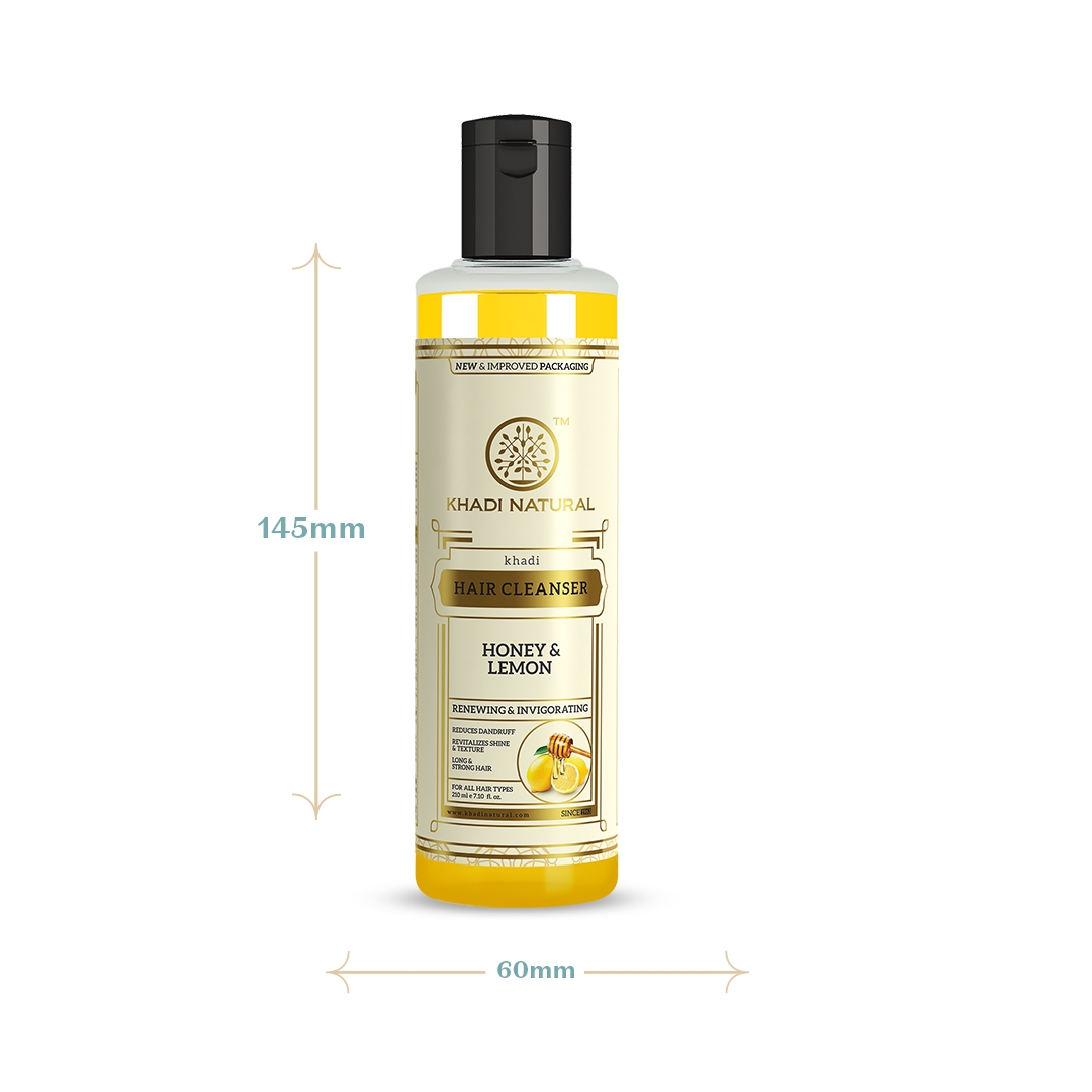 Khadi Natural | Honey and Lemon Juice Hair Cleanser 10