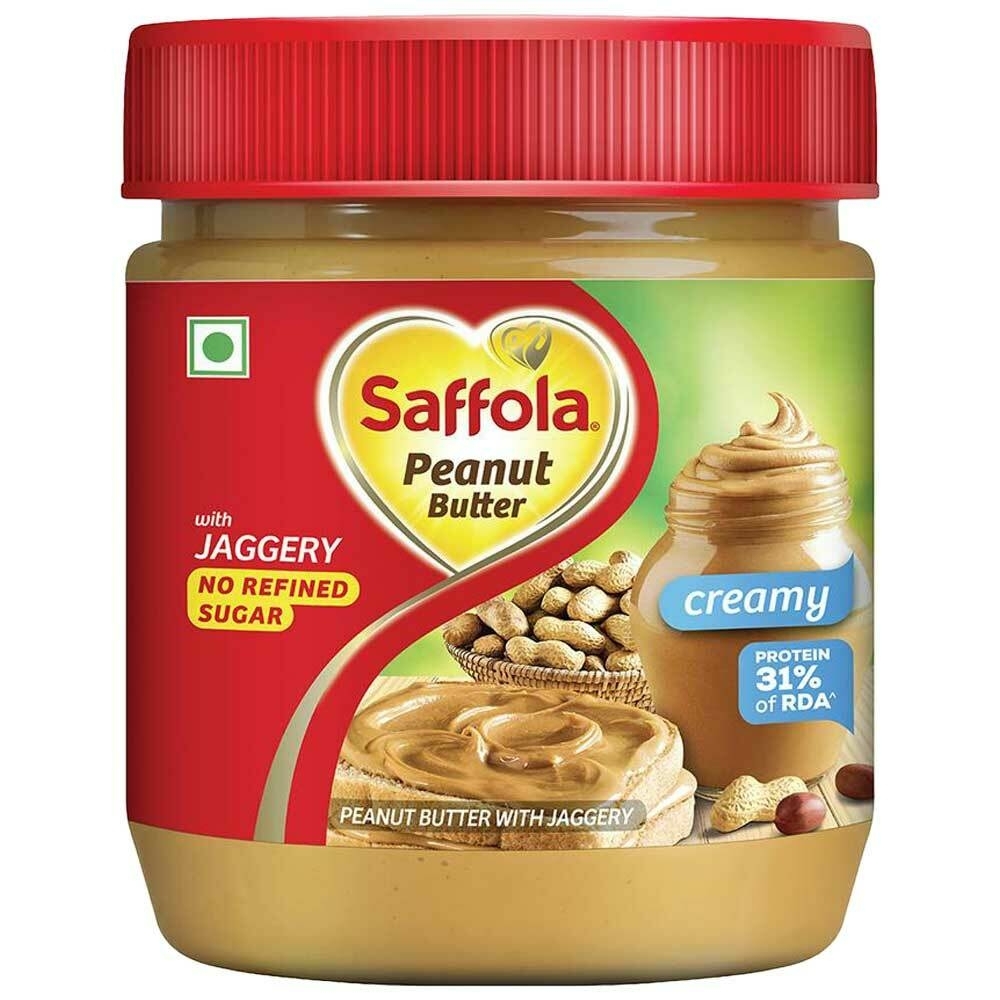 Saffola Creamy Jaggery Peanut Butter 350 G