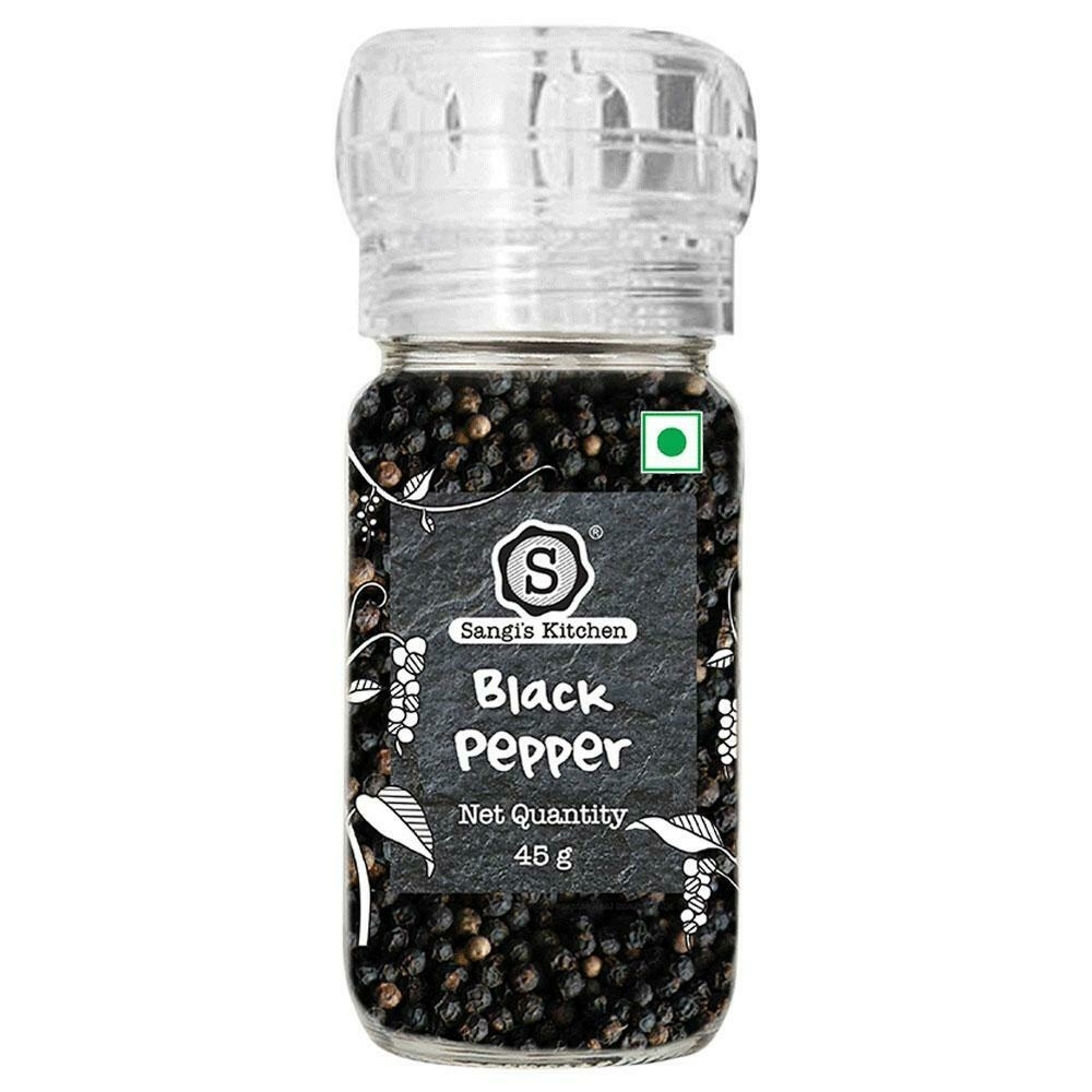 Sangi's Kitchen Black Pepper Grinder 45 G