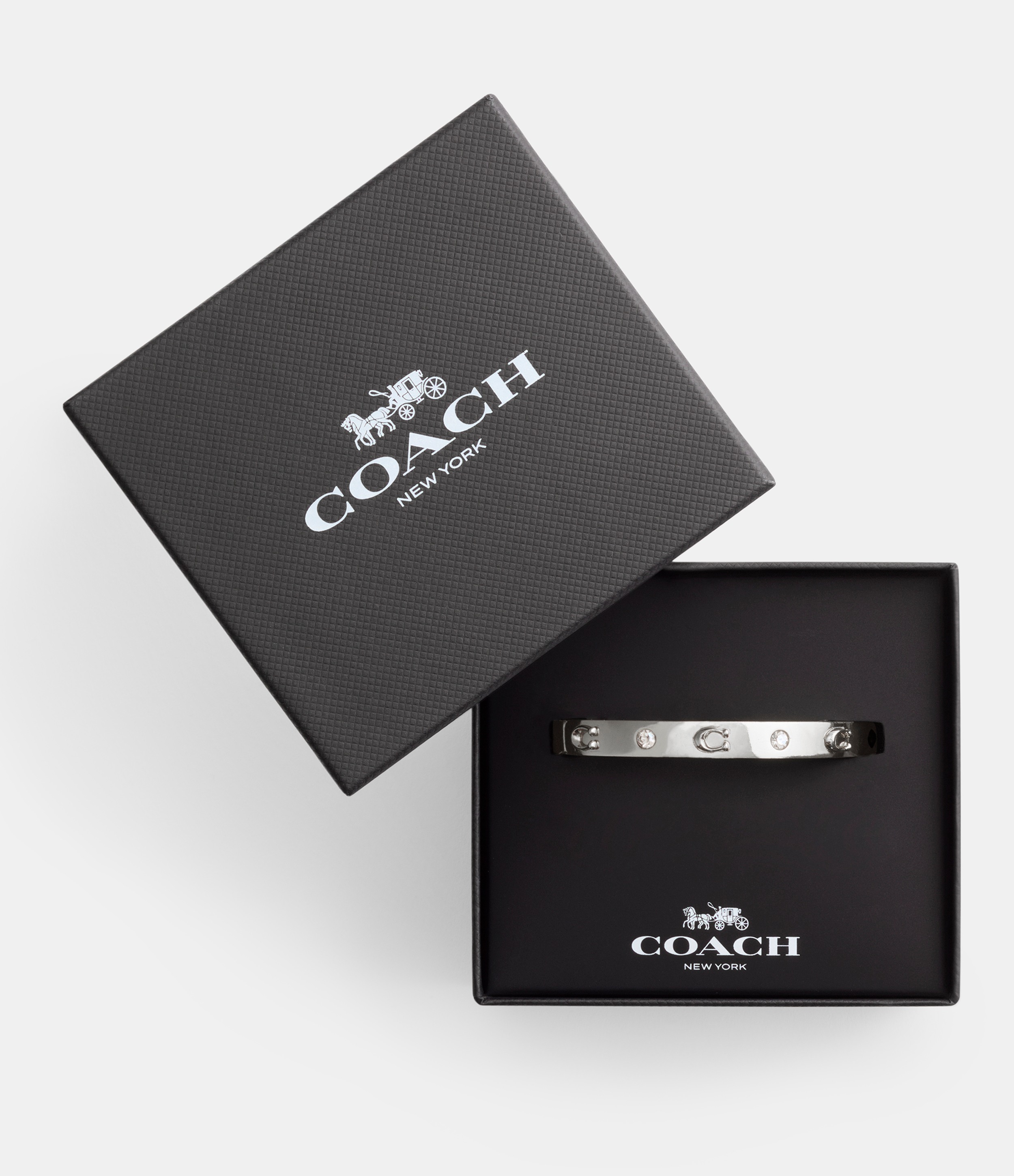 Signature Stone Bangle Bracelet