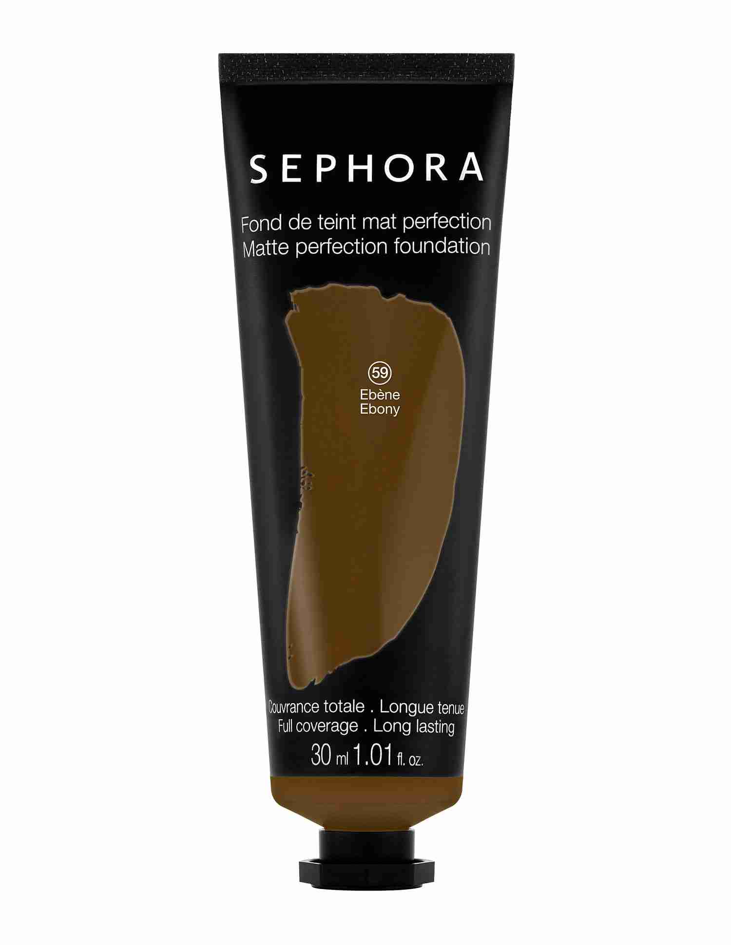 Matte Perfection Liquid Foundation • Ebony - Matte