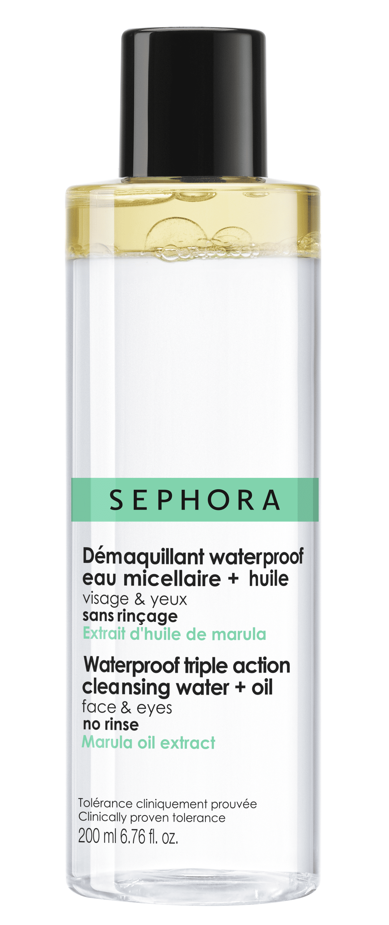Waterproof Triple Action Cleansing Water + Oil • 200ml