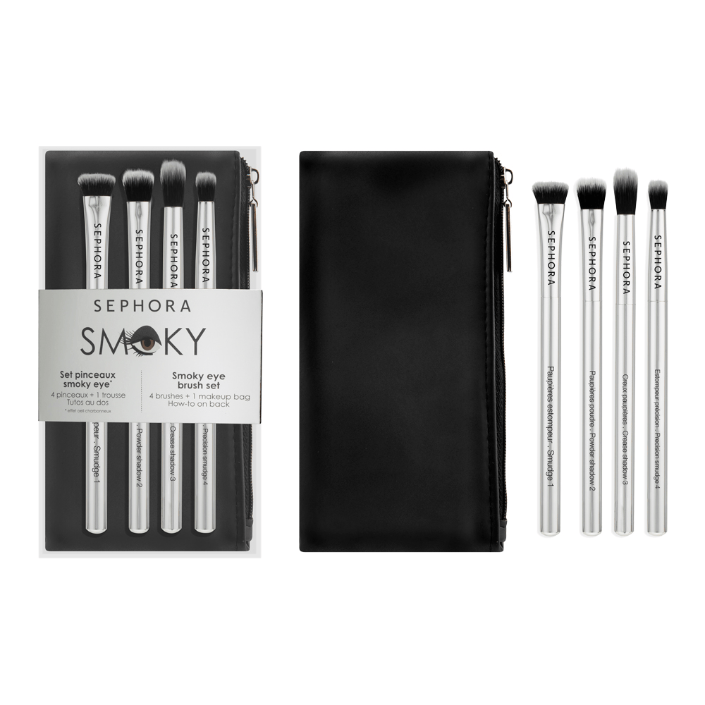 Compact Smokey Eye Brush Set • Set of 4 Brushes