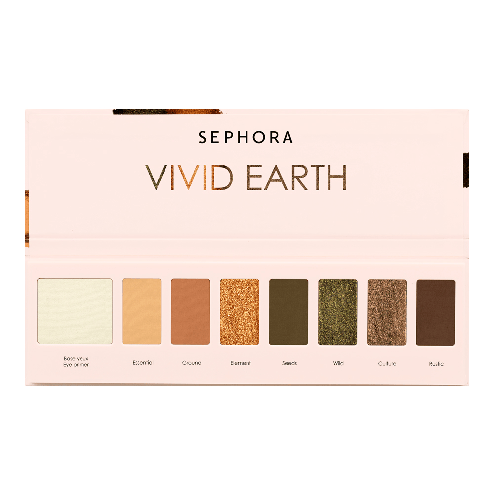 Vivid Earth Eyeshadow Palette Slim • Wild Nature