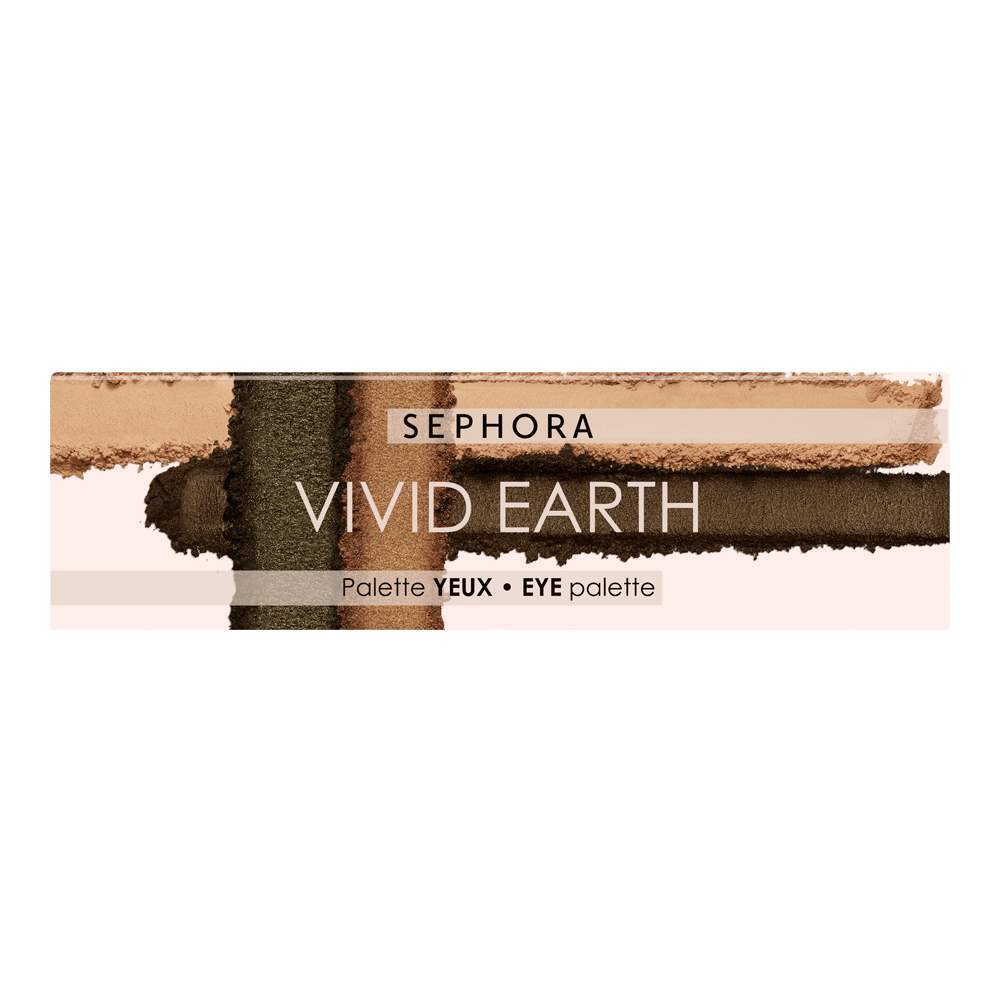 Vivid Earth Eyeshadow Palette Slim • Wild Nature
