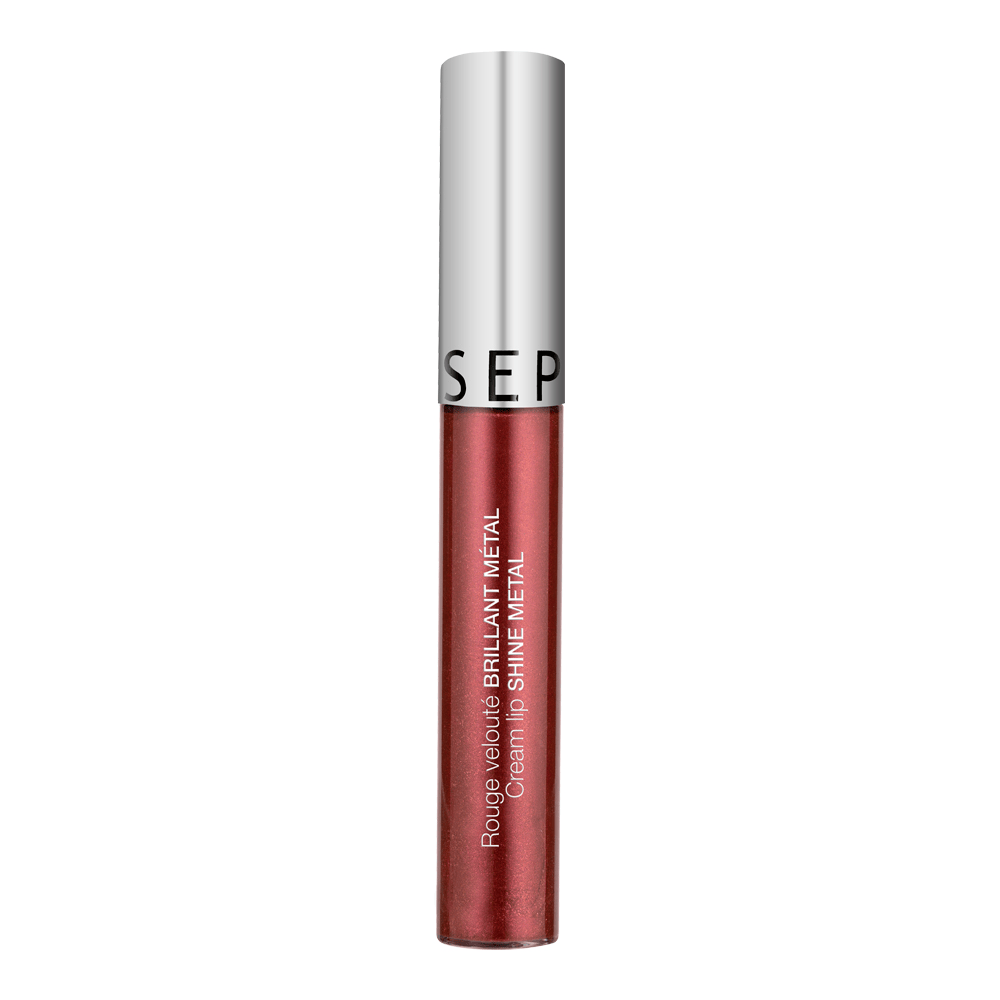 Cream Lip Shine Metal Liquid Lipstick • 24. Spicy Brownie
