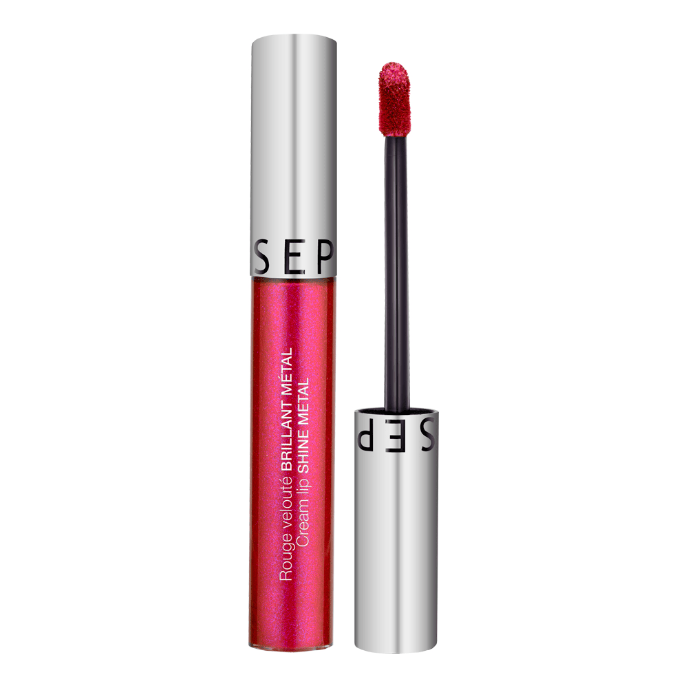 Cream Lip Shine Metal Liquid Lipstick • 27. Fizzy Fuchsia