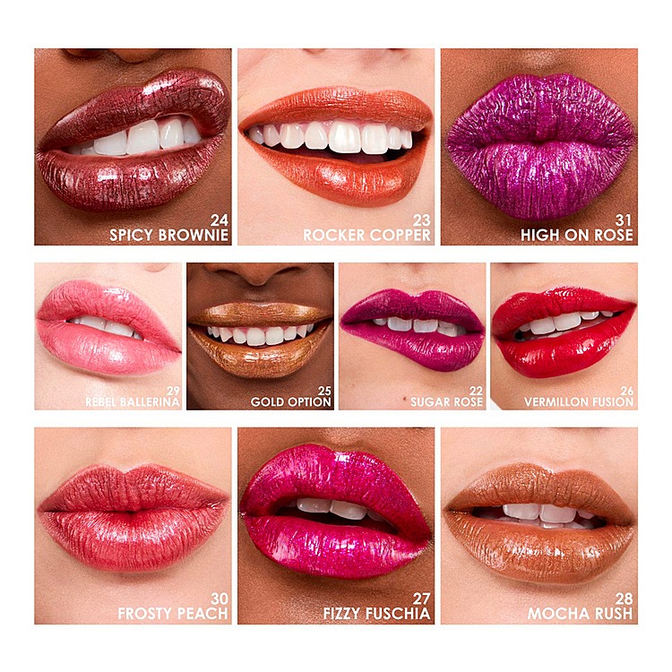 Cream Lip Shine Metal Liquid Lipstick • 27. Fizzy Fuchsia