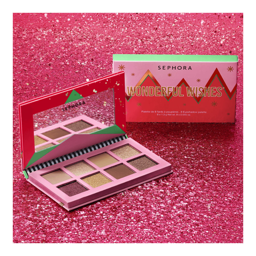 Holiday Vibes Wonderful Wishes 8 Pan Eyeshadow Palette (Limited Edition)