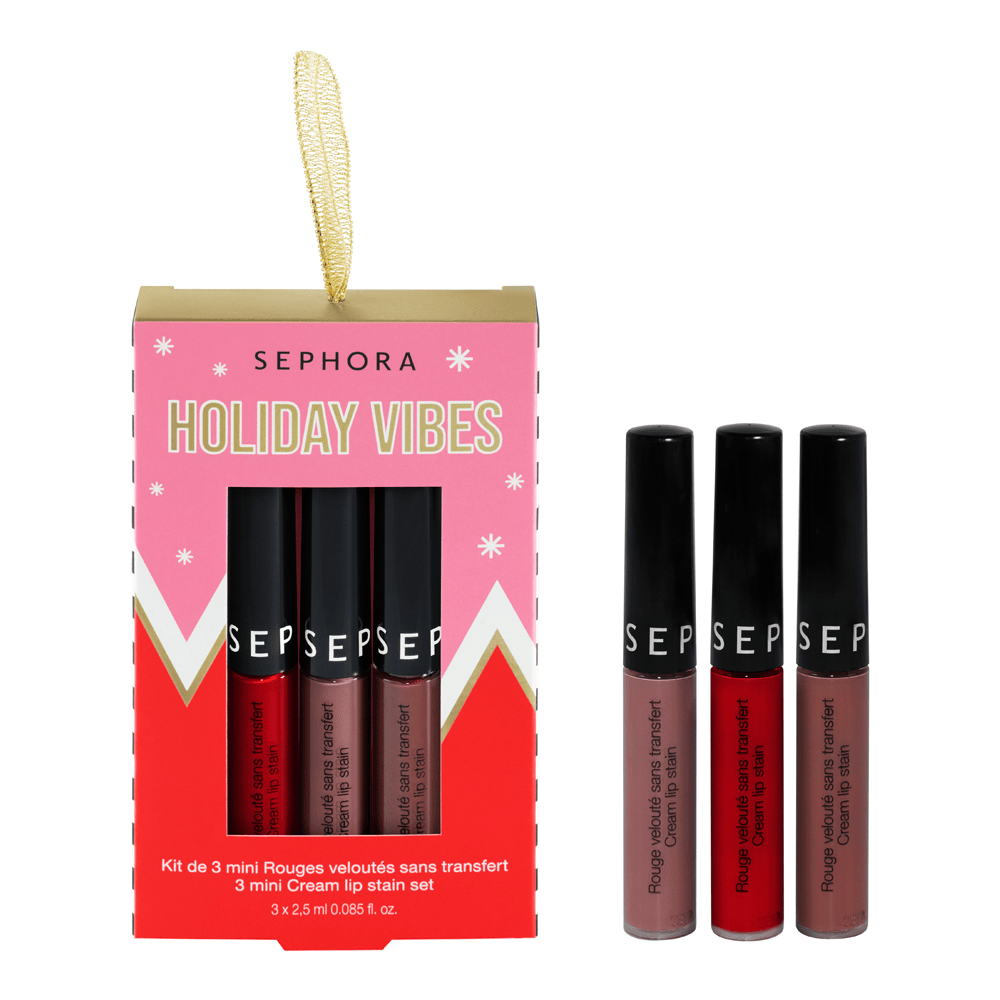 Holiday Vibes Mini Cream Lip Stain Set (Limited Edition)