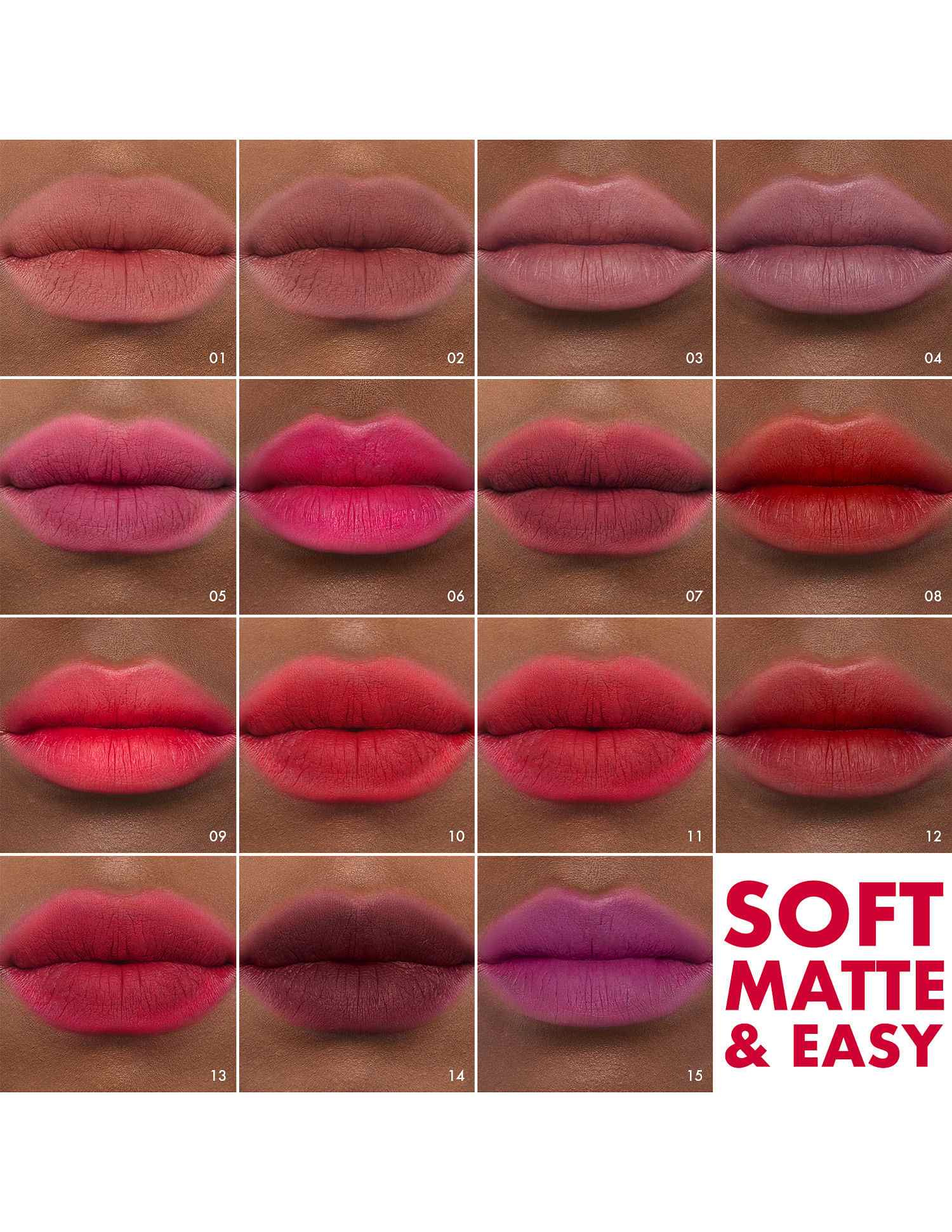 Soft Matte and Easy Liquid Lipstick • 12 No Drama