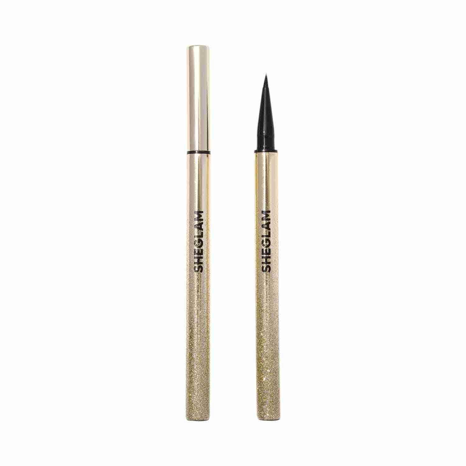 Sheglam Line & Define Waterproof Liquid Eyeliner - Black (0.5 ml)