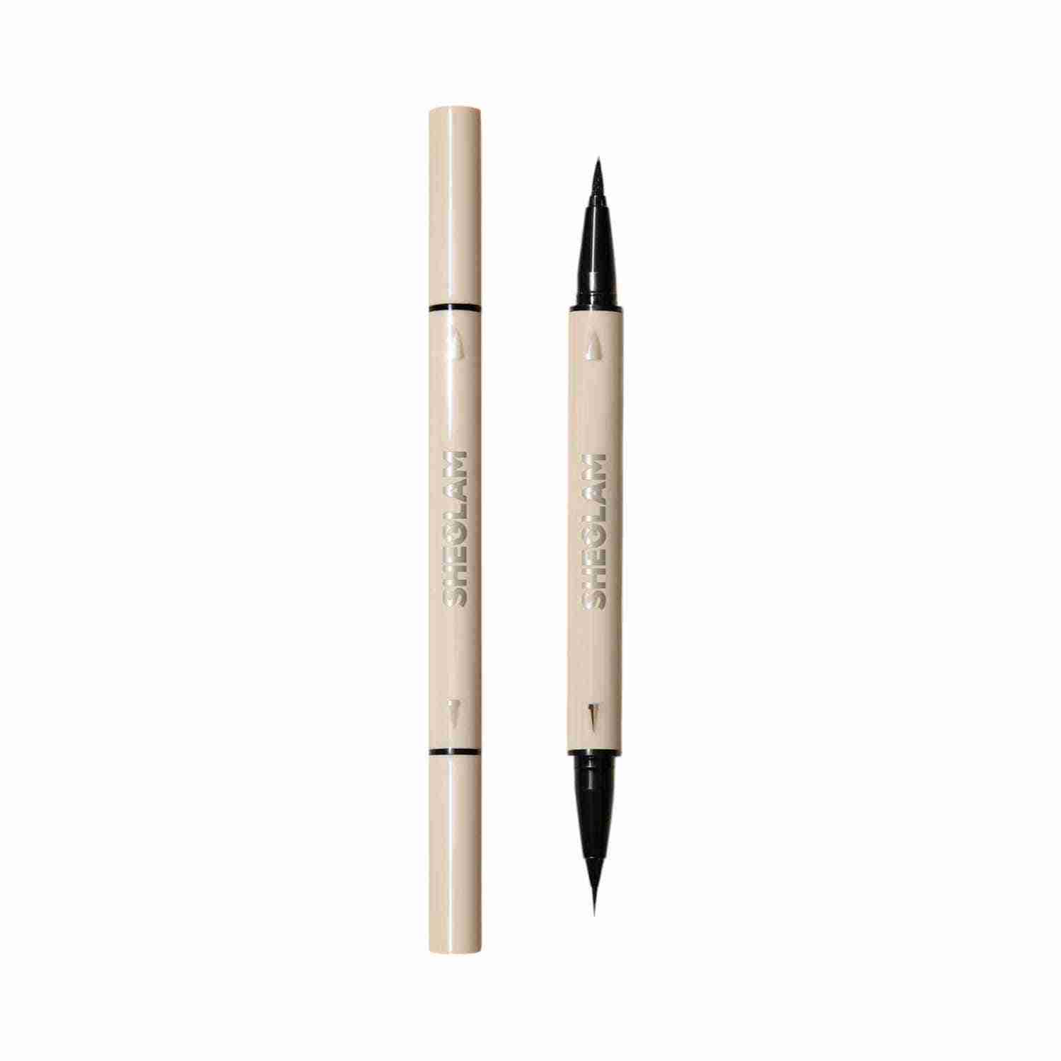 Sheglam Multi-Tasker Line & Detail Eyeliner Pen - Black (0.7 ml)