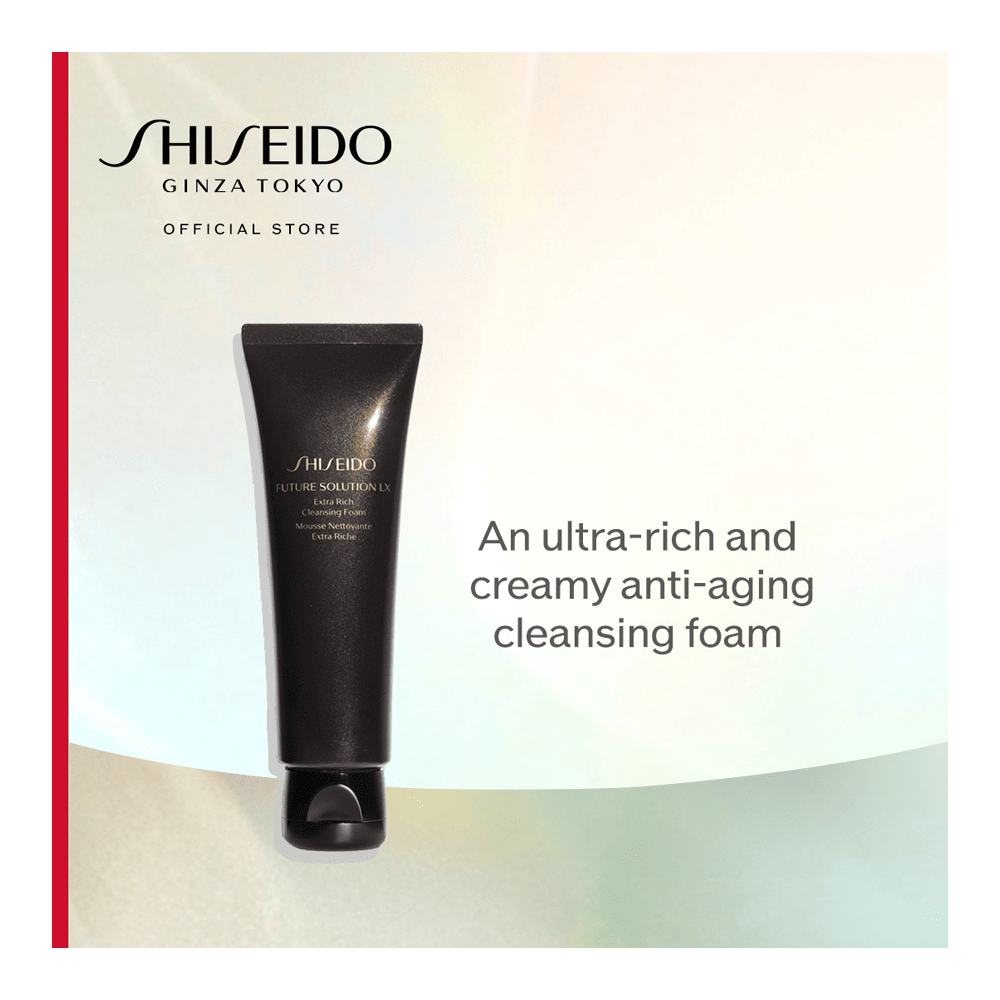 Shiseido Future Solution LX Extra Rich Cleansing Foam 4.7fl