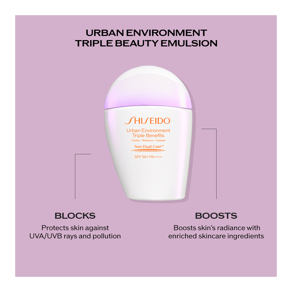 Urban Environment Triple Beauty Suncare Emulsion • 30ml