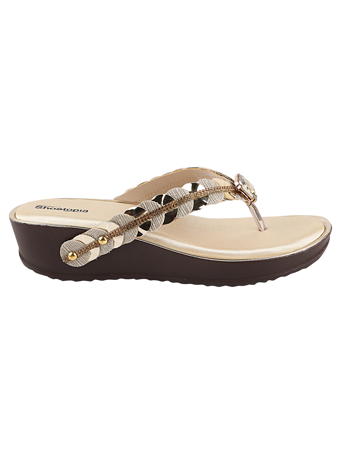 Buy Shoetopia Women's Beige Ankle Strap Sandals for Women at Best Price @  Tata CLiQ