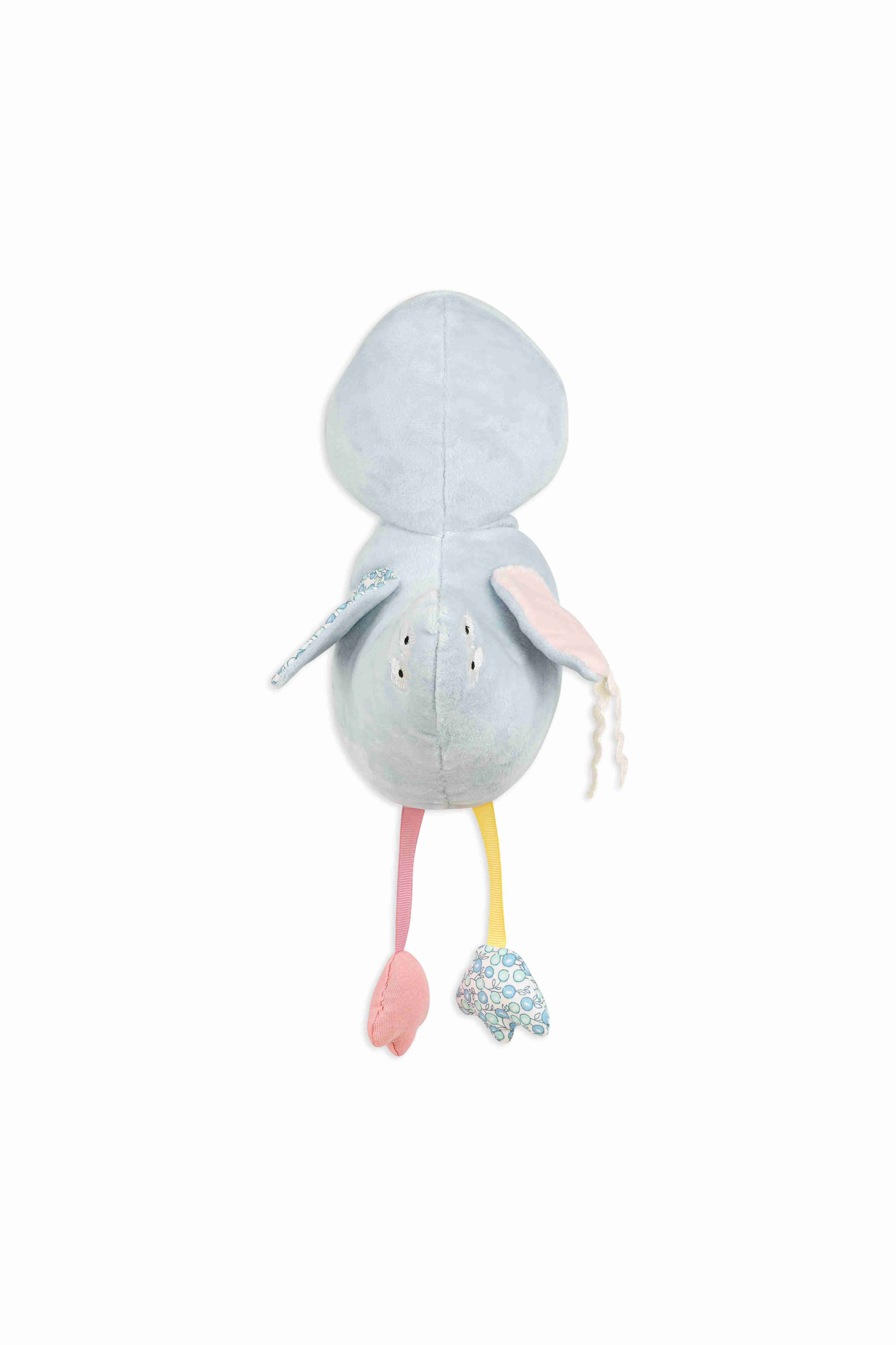 Shooting Star Nestling Bird Toy Multicolour - Blue, Pink, White