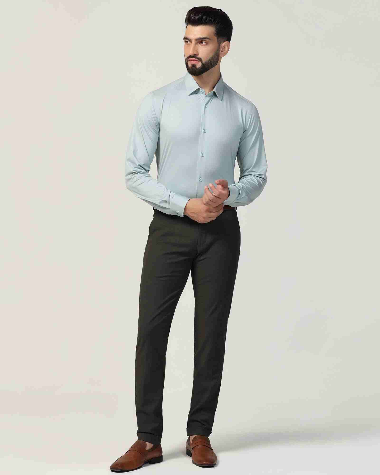 BLACKBERRY MENS FORMAL TROUSER BP-DO-DUKE CHARCOAL