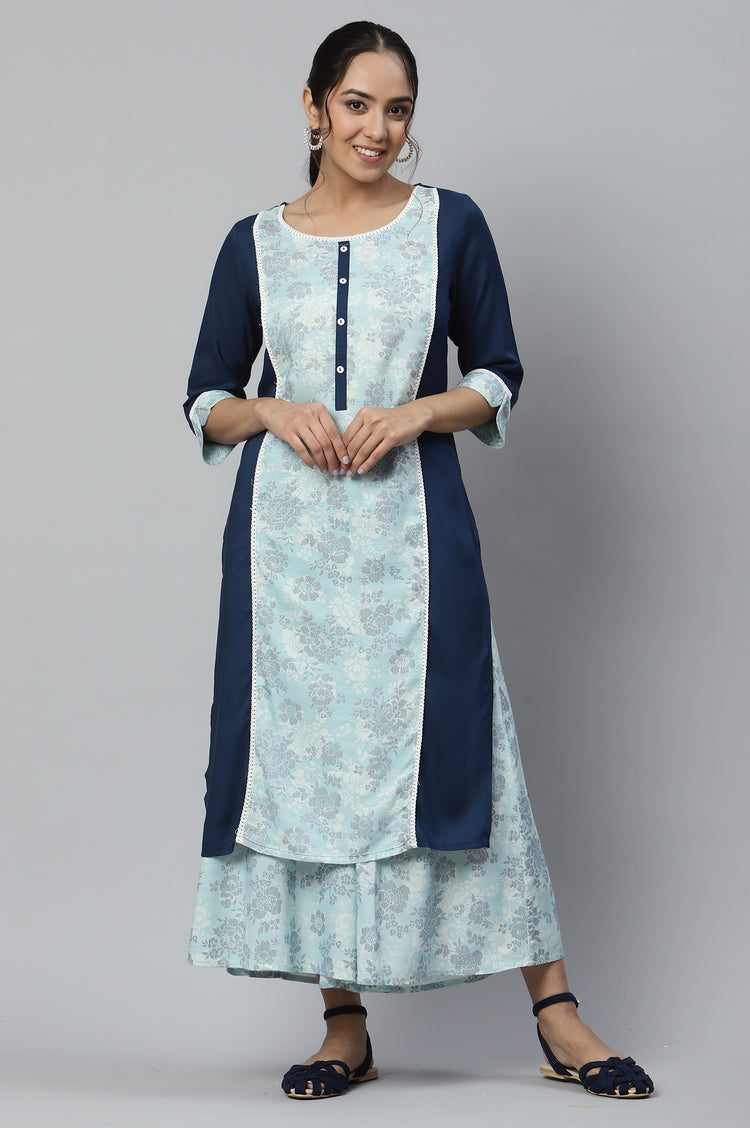 AURELIA LADIES WESTERN KURTI 2PCS SET