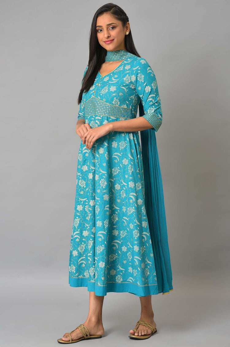 AURELIA LADIES WESTERN KURTI 3PCS SET