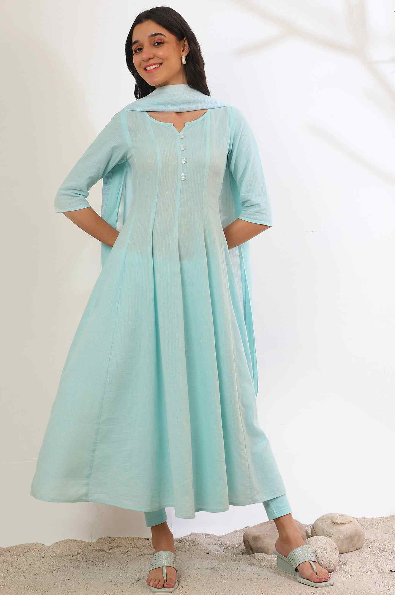 AURELIA LADIES WESTERN KURTI 3PCS SET