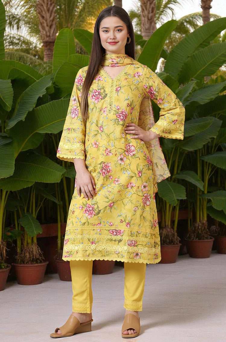 AURELIA LADIES WESTERN KURTI 3PCS SET