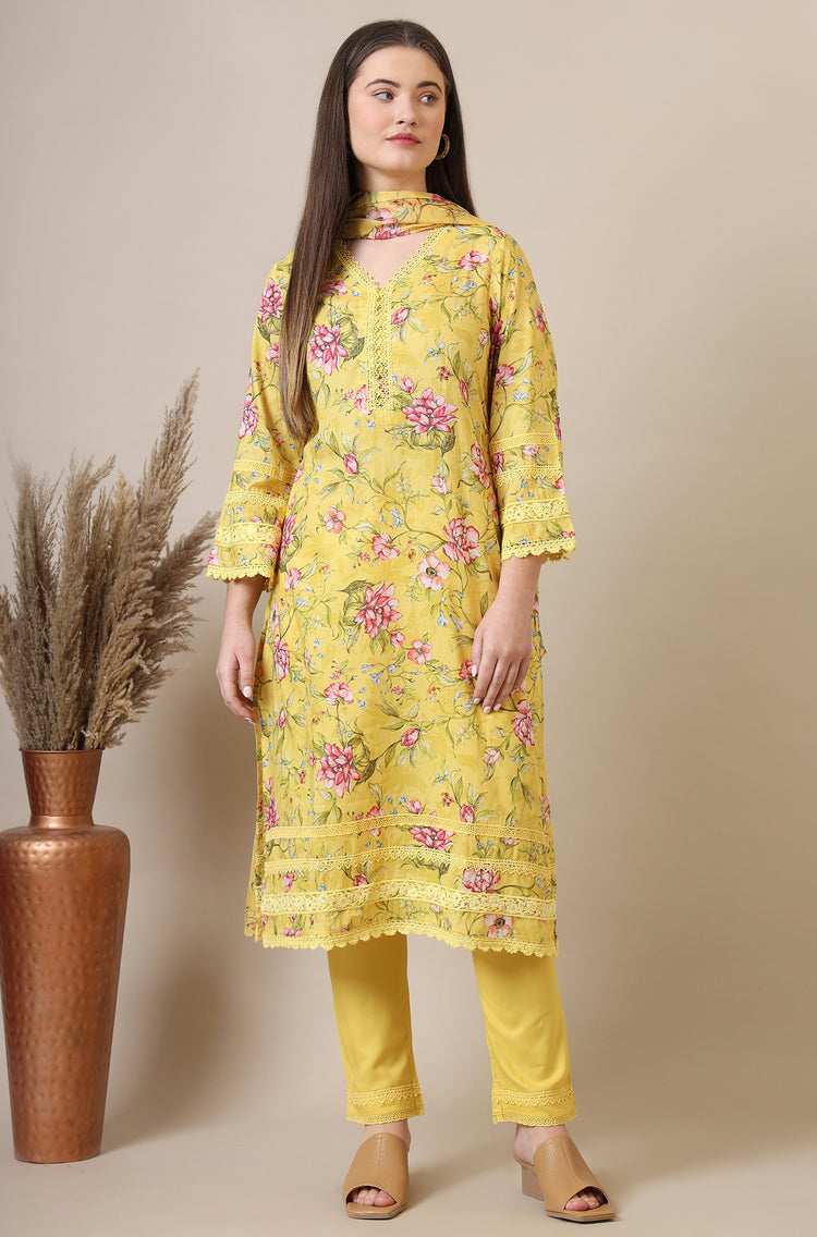 AURELIA LADIES WESTERN KURTI 3PCS SET