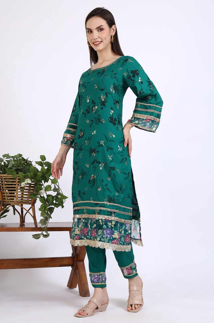 AURELIA LADIES WESTERN KURTI 3PCS SET