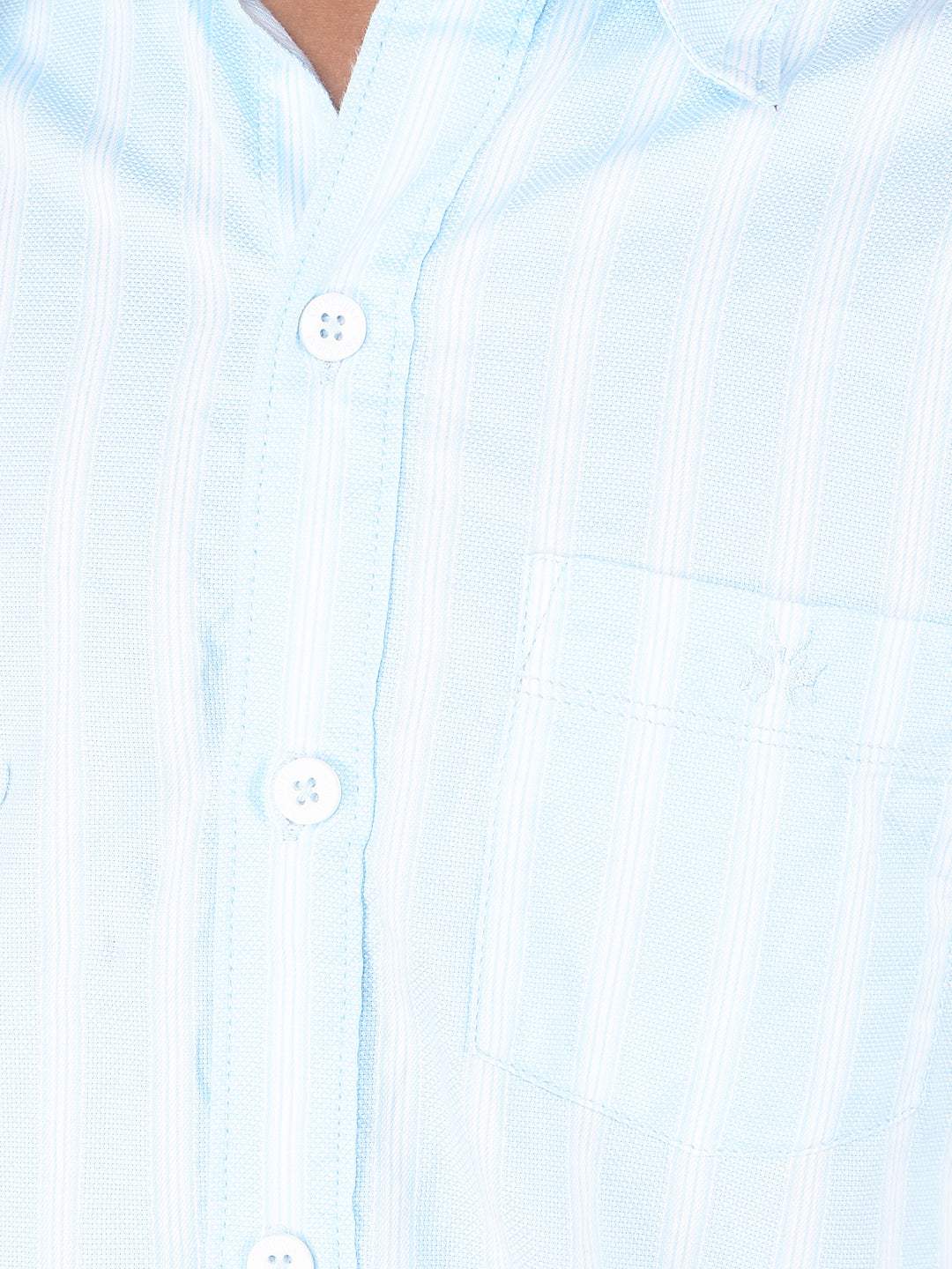 CRIMSOUNE CLUB BOYS SHIRT BLUE