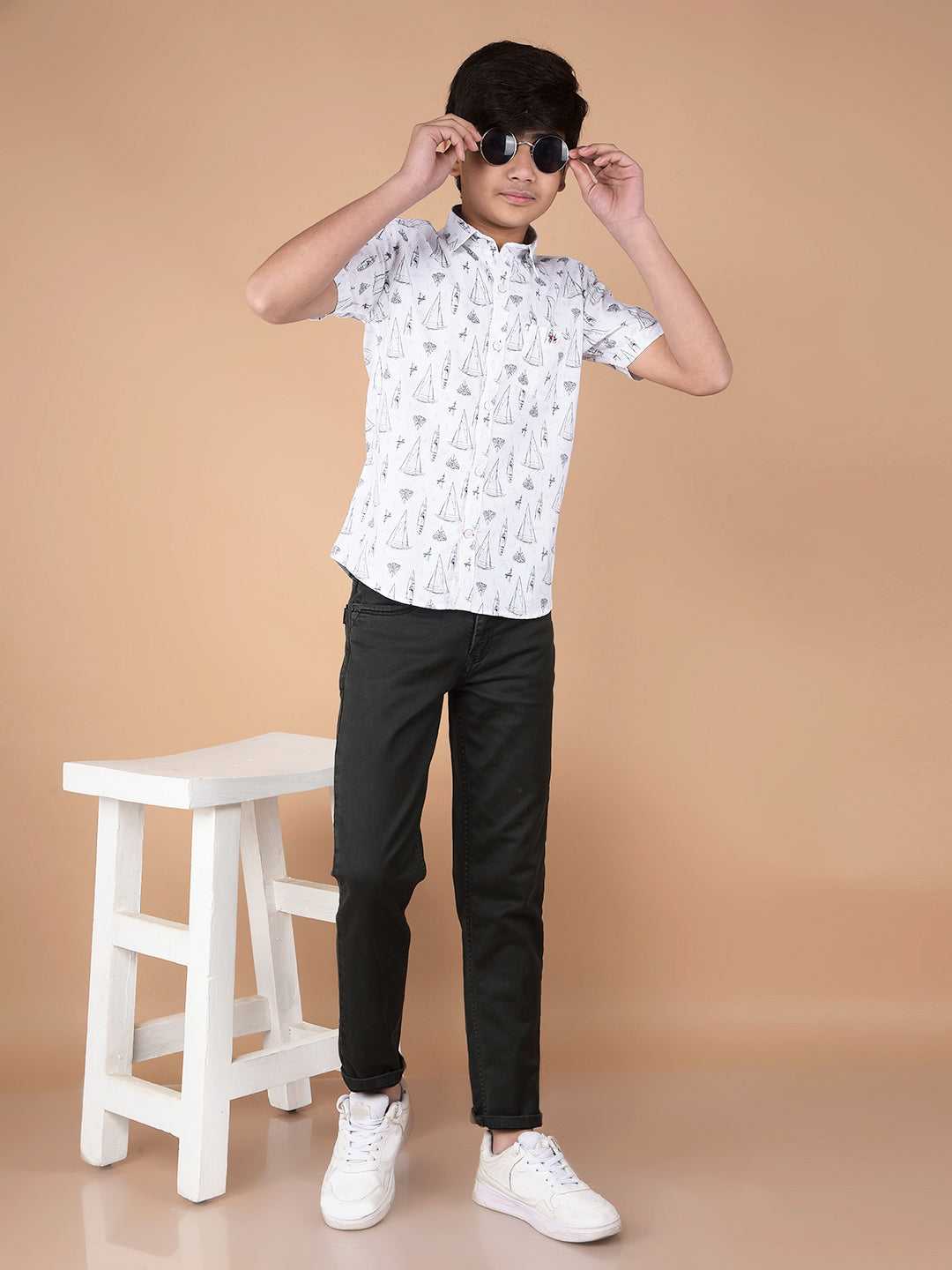CRIMSOUNE CLUB BOYS SHIRT